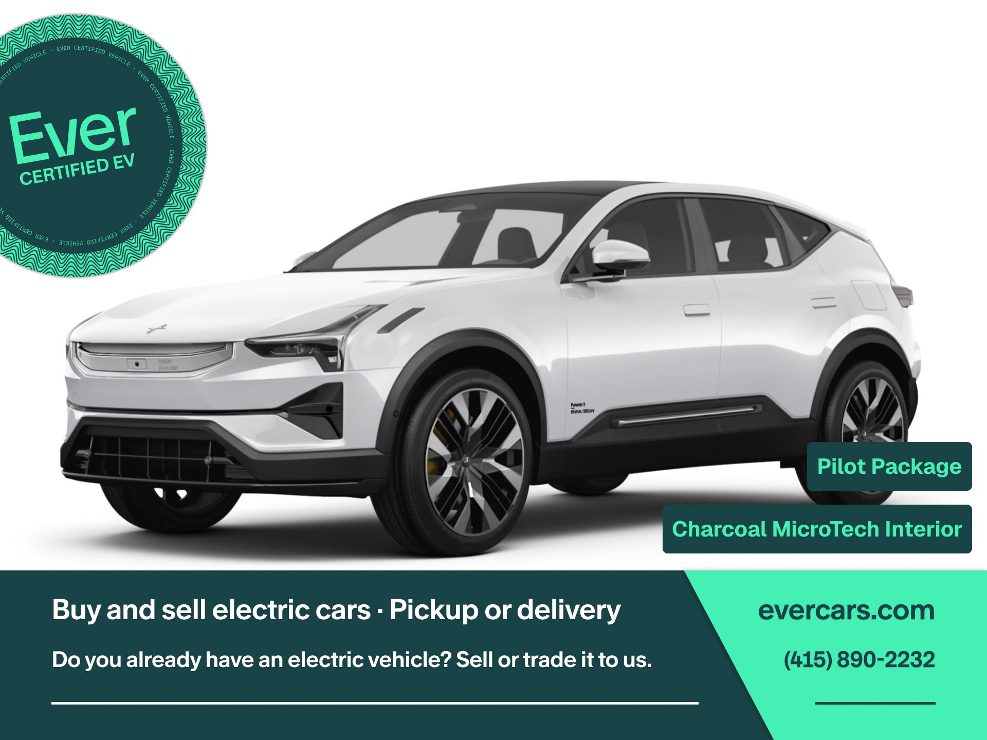 Gray 2025 Polestar 3 1-Speed Automatic