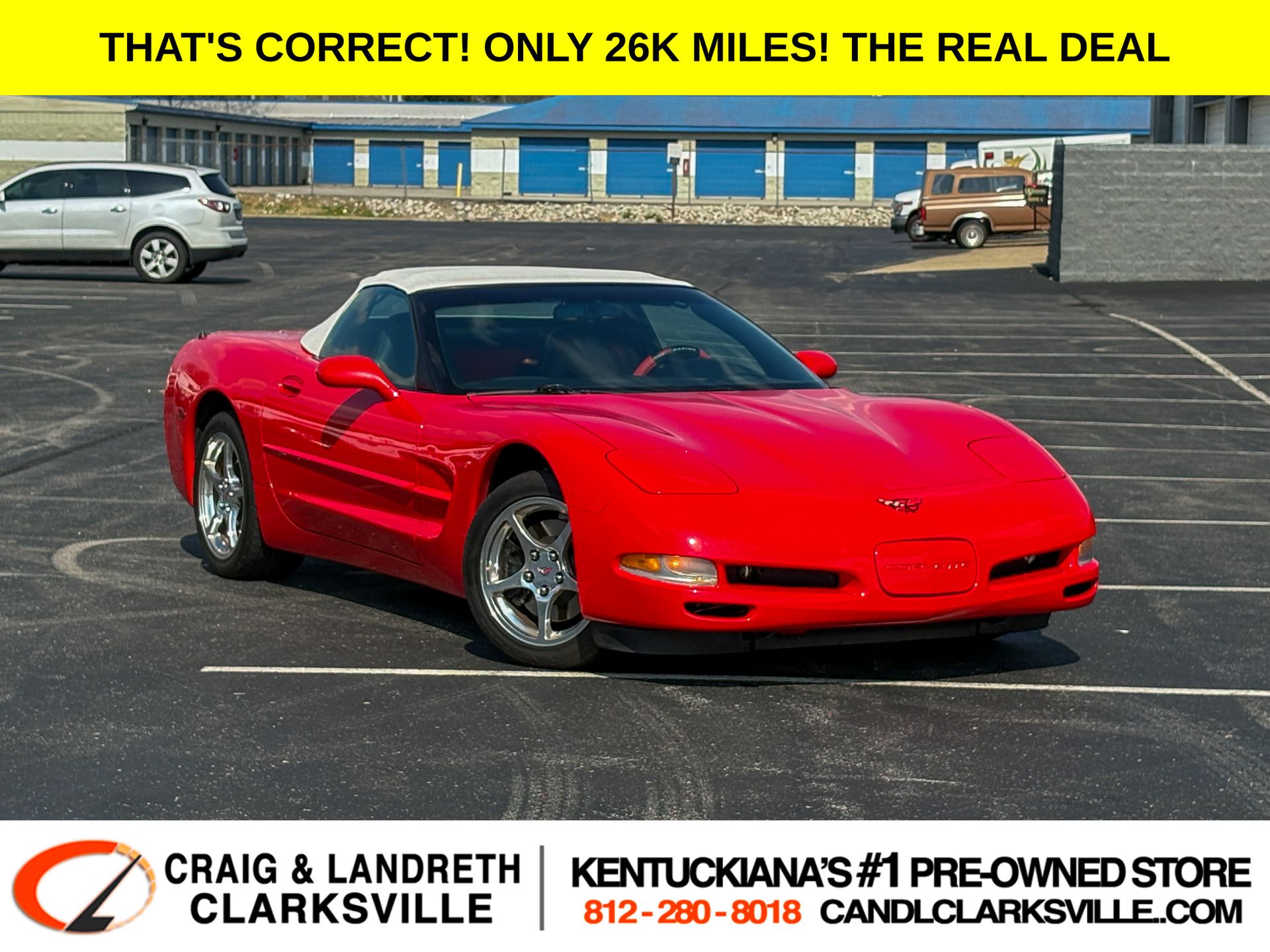 Torch Red 2000 Chevrolet Corvette Convertible RWD Convertible Rear-Wheel Drive 4-Speed Automatic Overdrive