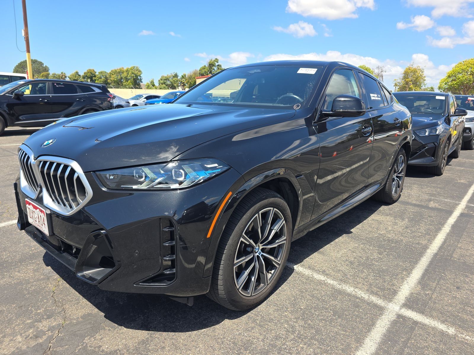 Black 2025 BMW X6 xDrive40i AWD SUV / Crossover All-Wheel Drive 8-Speed Automatic