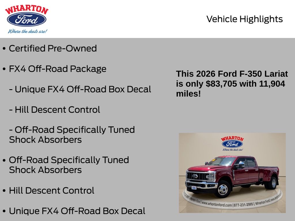 2026 Ford F-350SD Lariat - 5