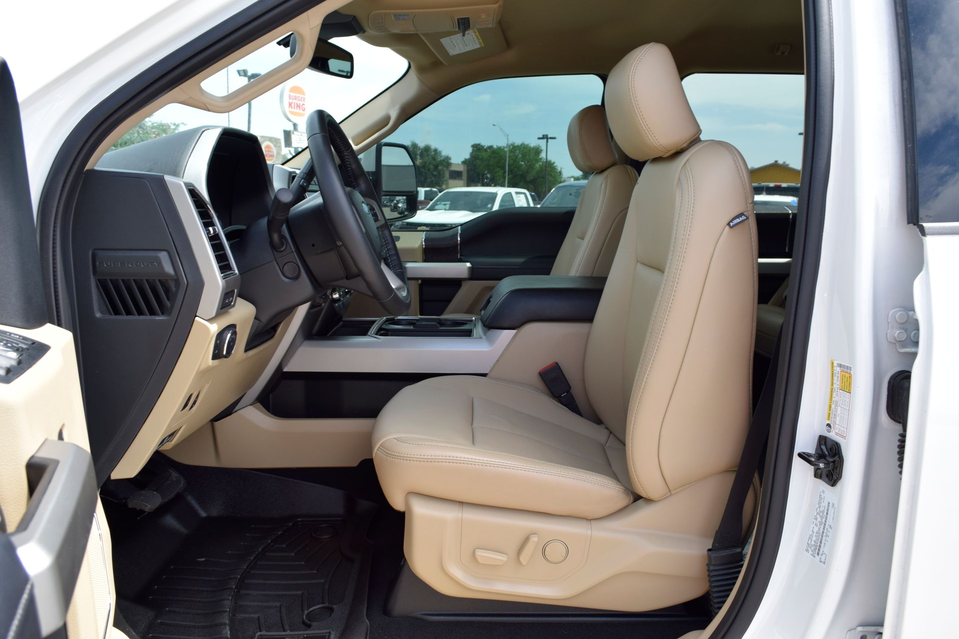 2020 Ford F-250SD Lariat White at Cook Ford