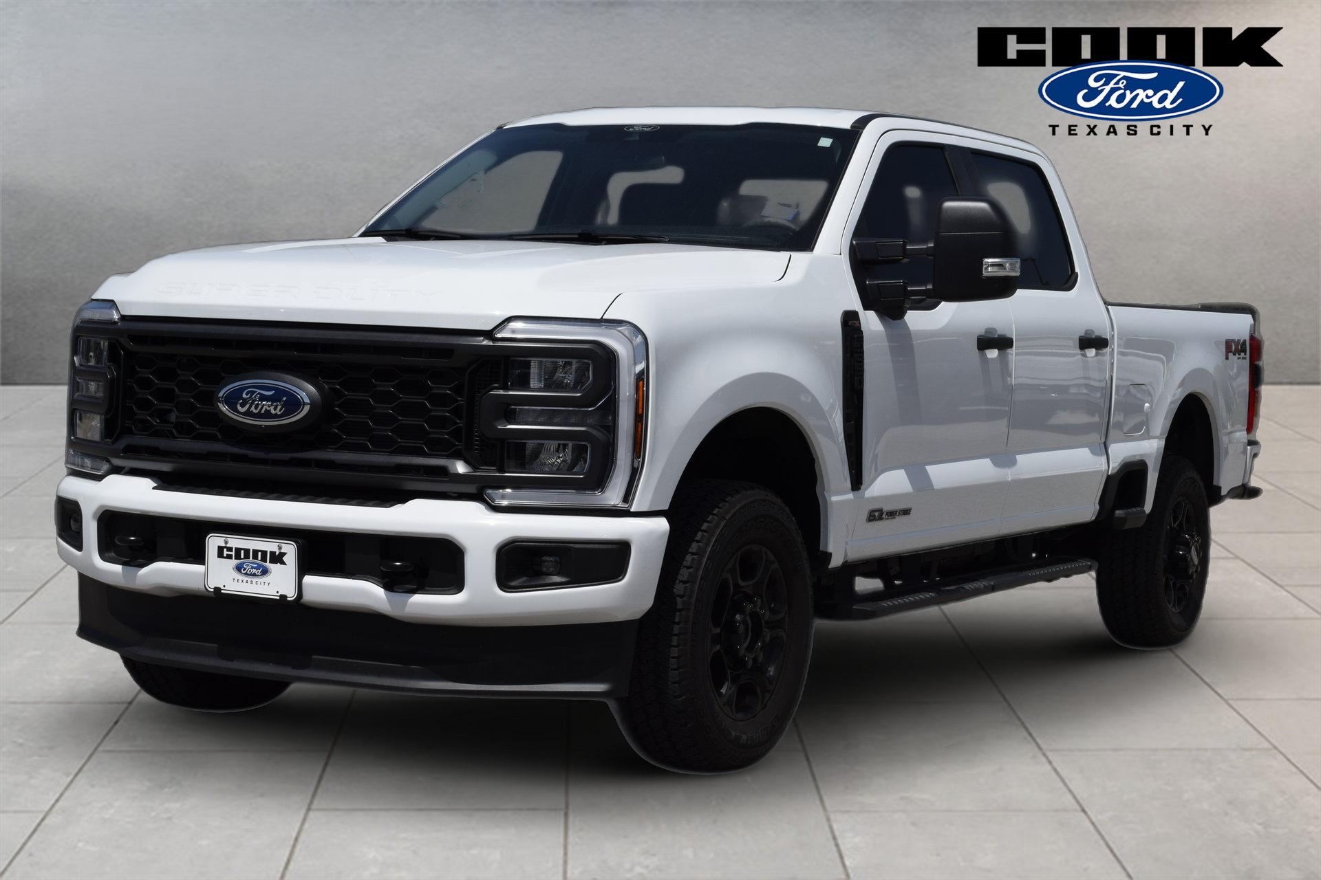 2025 Ford F-250SD XL White at South Houston Nissan