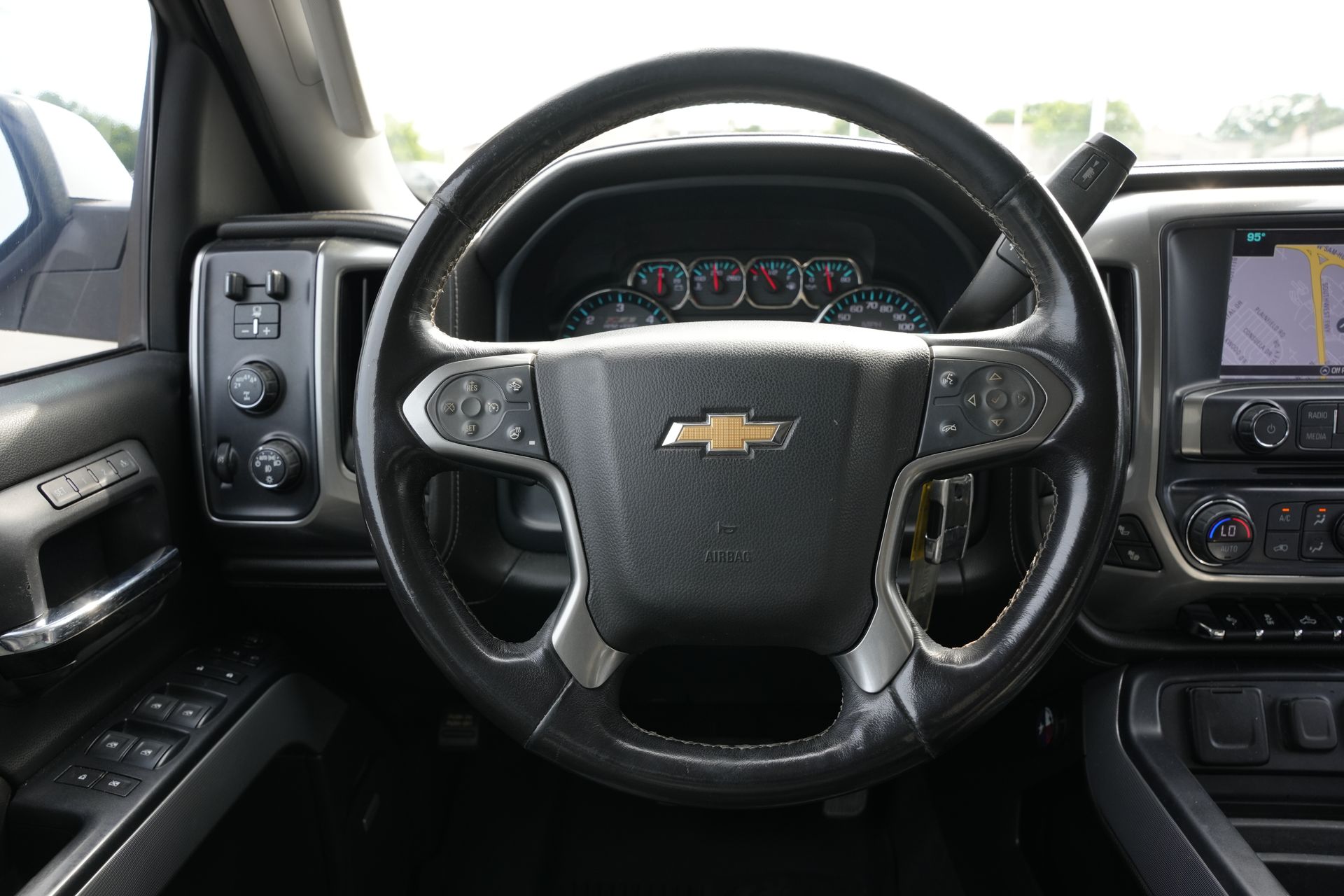 2018 Chevrolet Silverado 1500 LTZ White at Monument Chevrolet