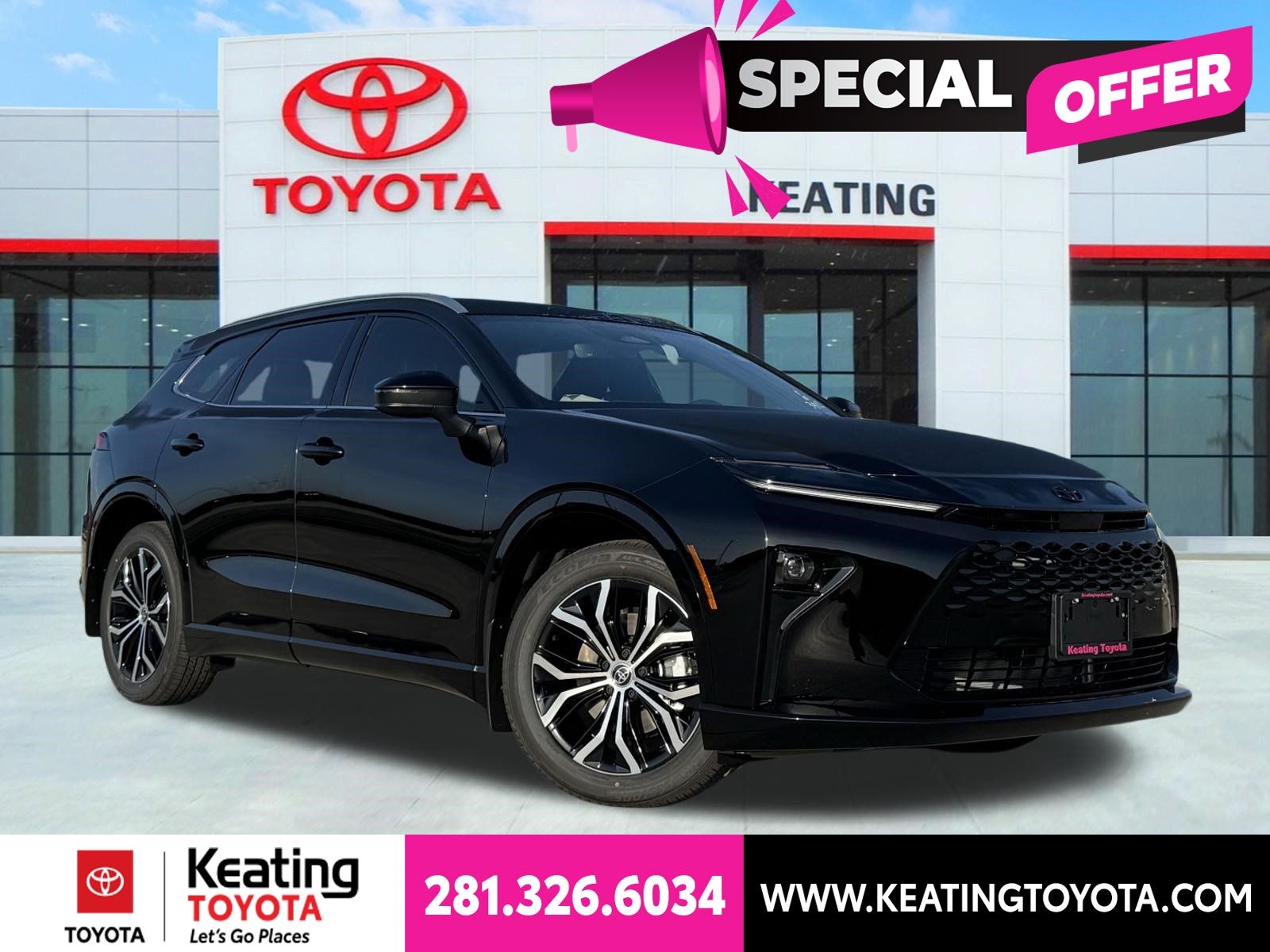 Black 2026 Toyota Crown Signia SUV / Crossover All-Wheel Drive Continuously Variable Transmission