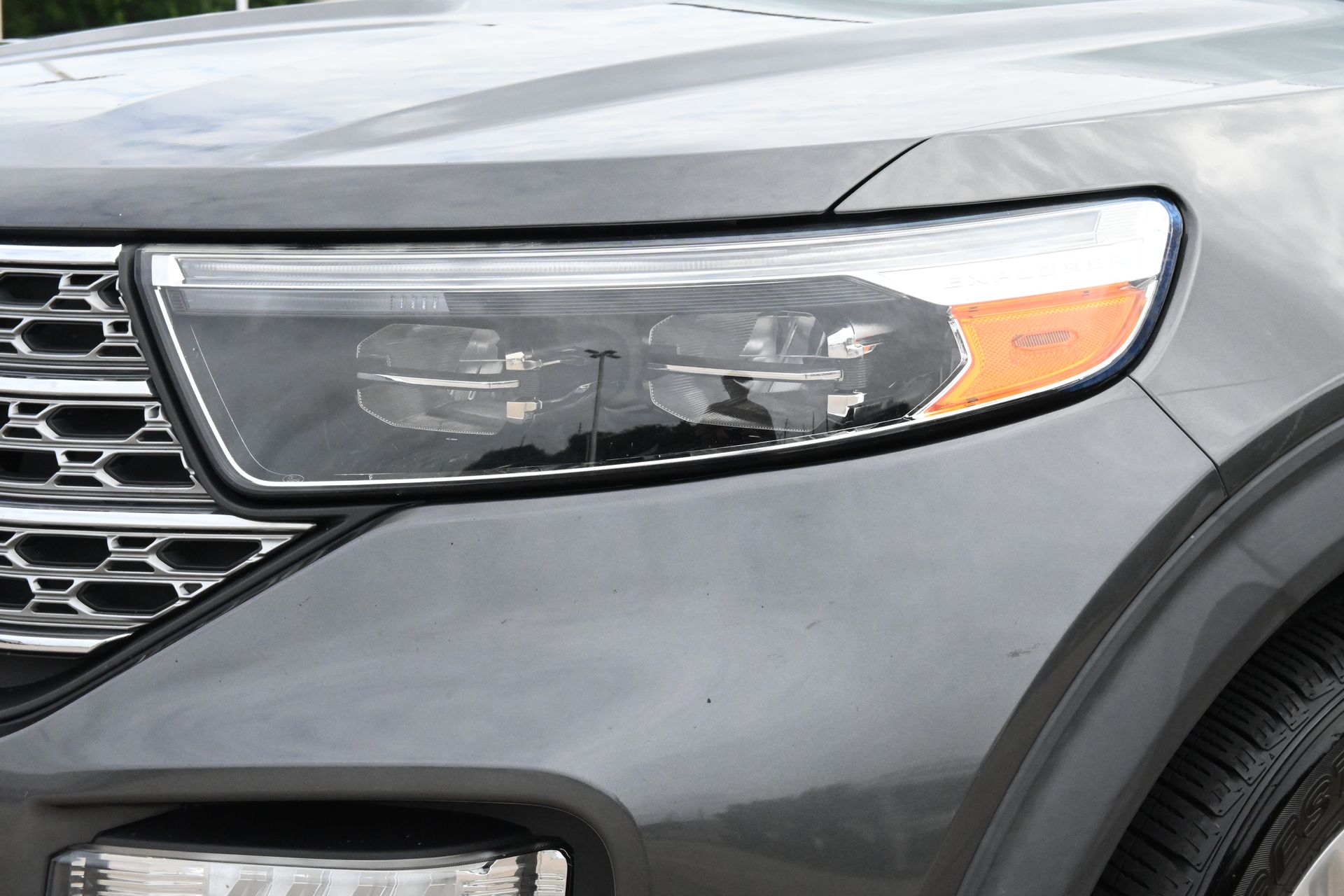 2020 Ford Explorer Limited Gray at DeMontrond Auto Country