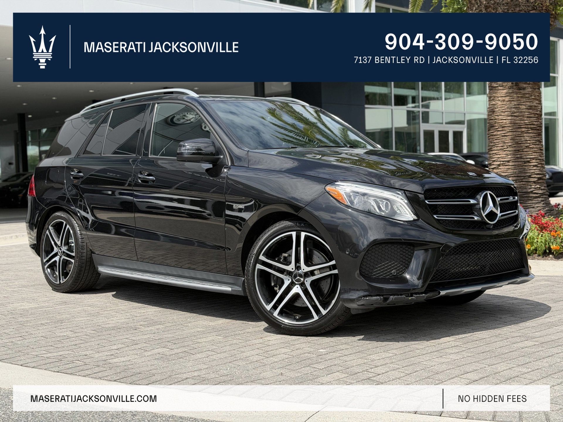 Black 2018 Mercedes-Benz GLE SUV / Crossover All-Wheel Drive 9-Speed Automatic