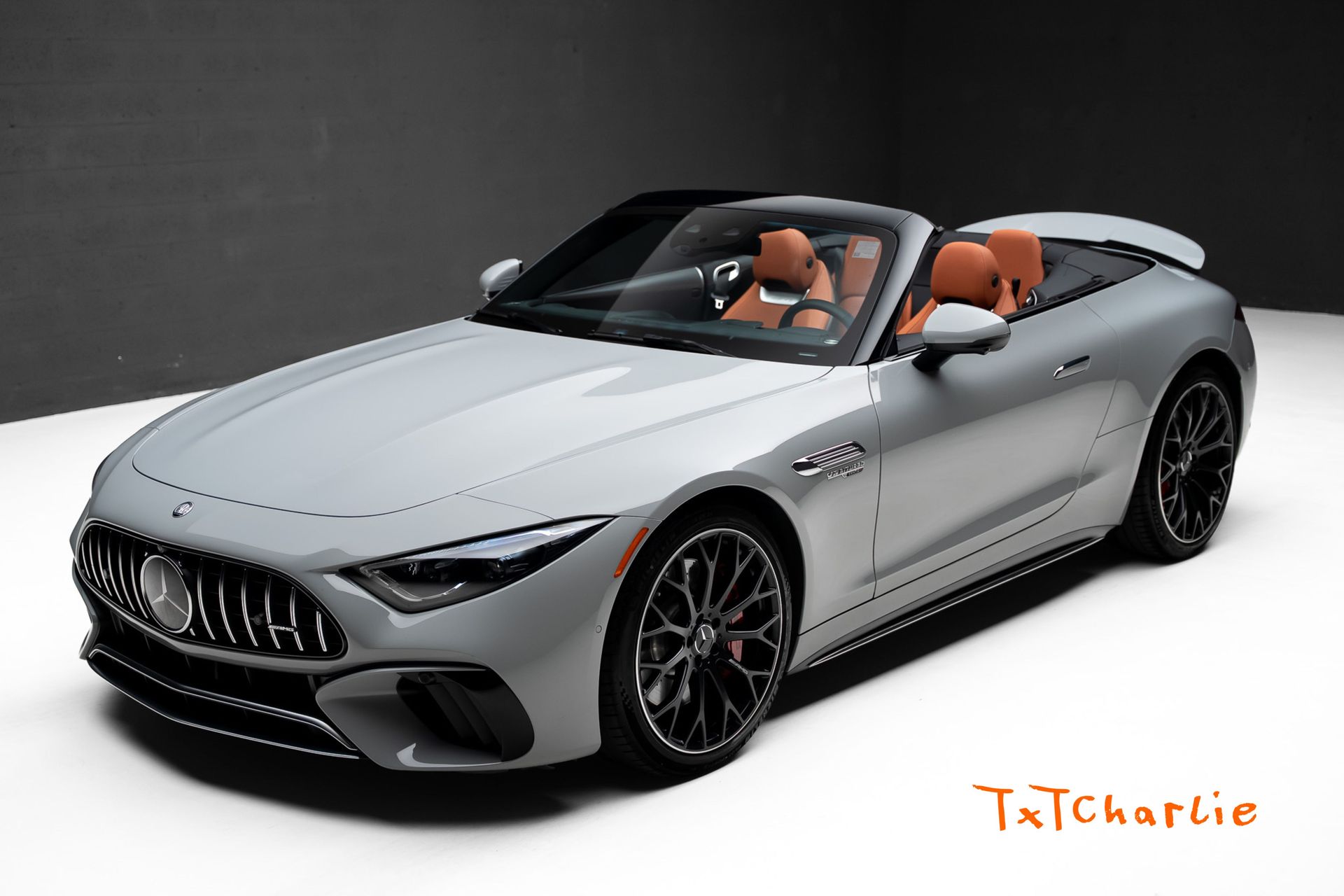 Gray 2023 Mercedes-Benz SL-Class Convertible All-Wheel Drive 9-Speed Automatic
