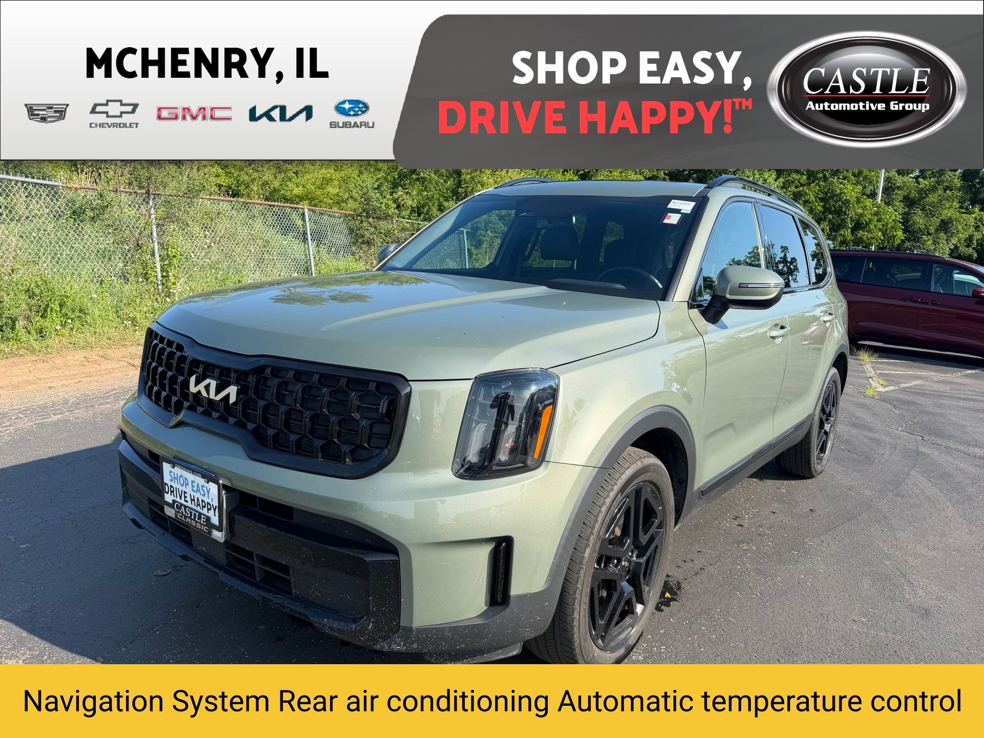 Jungle Green 2024 Kia Telluride SUV / Crossover All-Wheel Drive 8-Speed Automatic