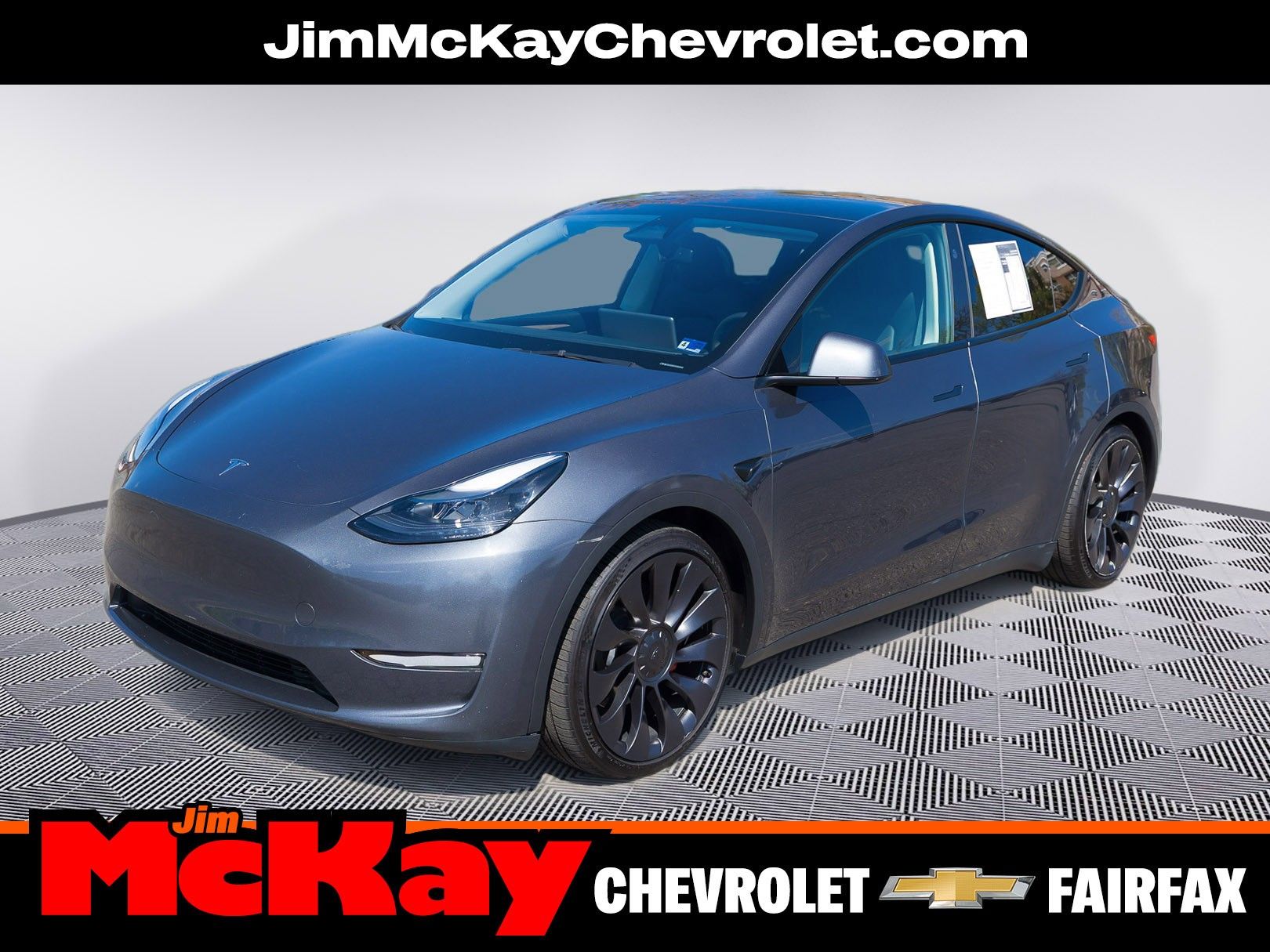 Midnight Silver Metallic 2023 Tesla Model Y Performance AWD SUV / Crossover All-Wheel Drive 1-Speed Dual Clutch