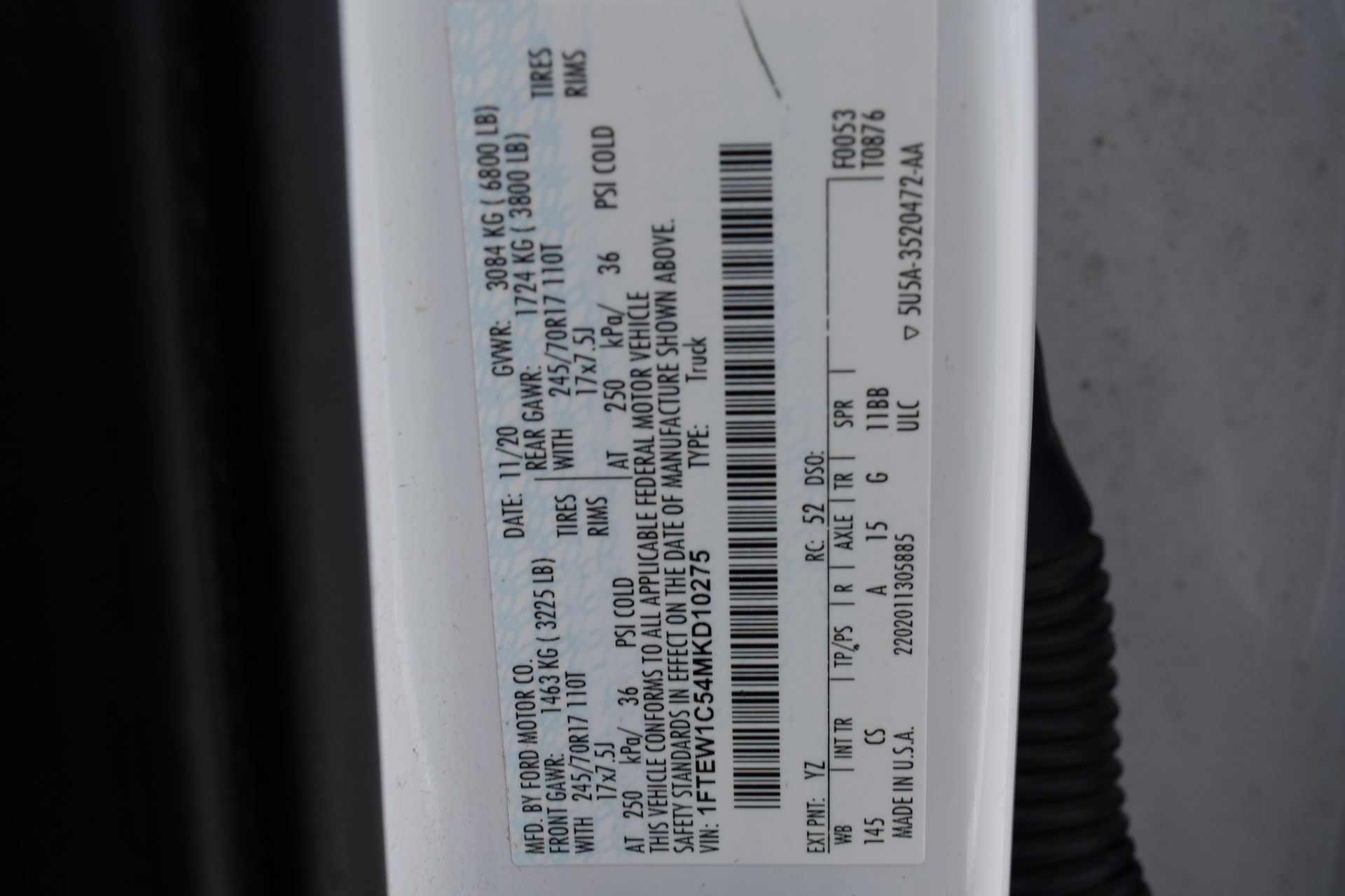 2021 Ford F-150 XL White at DeMontrond Ford