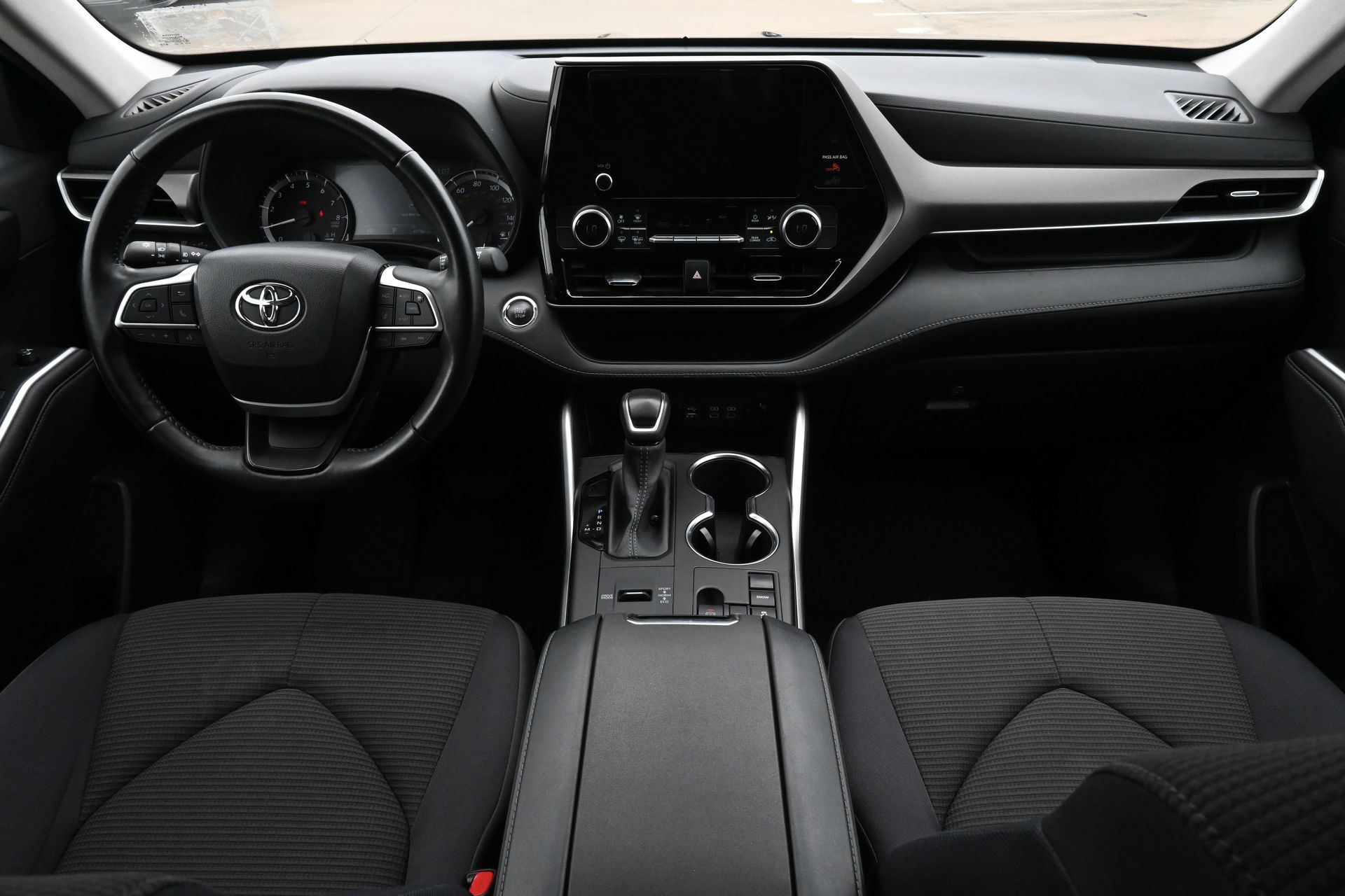 2023 Toyota Highlander LE Blue at Joe Myers Mazda Kia