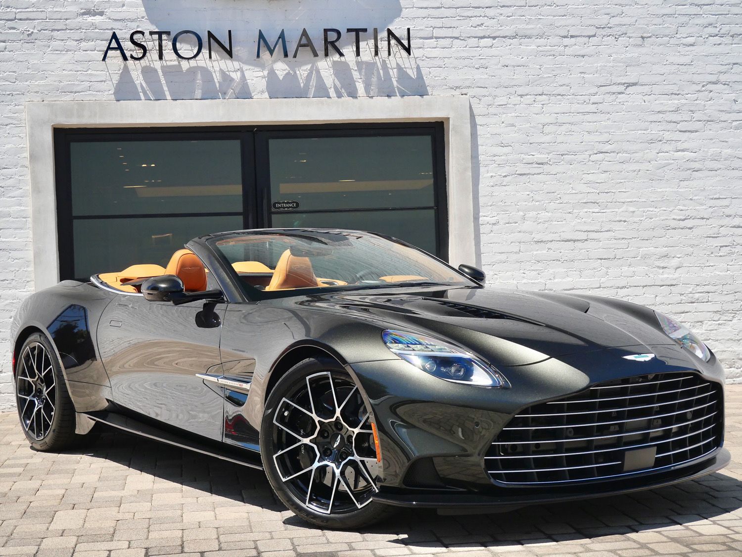 Minotaur Green 2026 Aston Martin Vanquish Convertible Rear-Wheel Drive 8-Speed Automatic