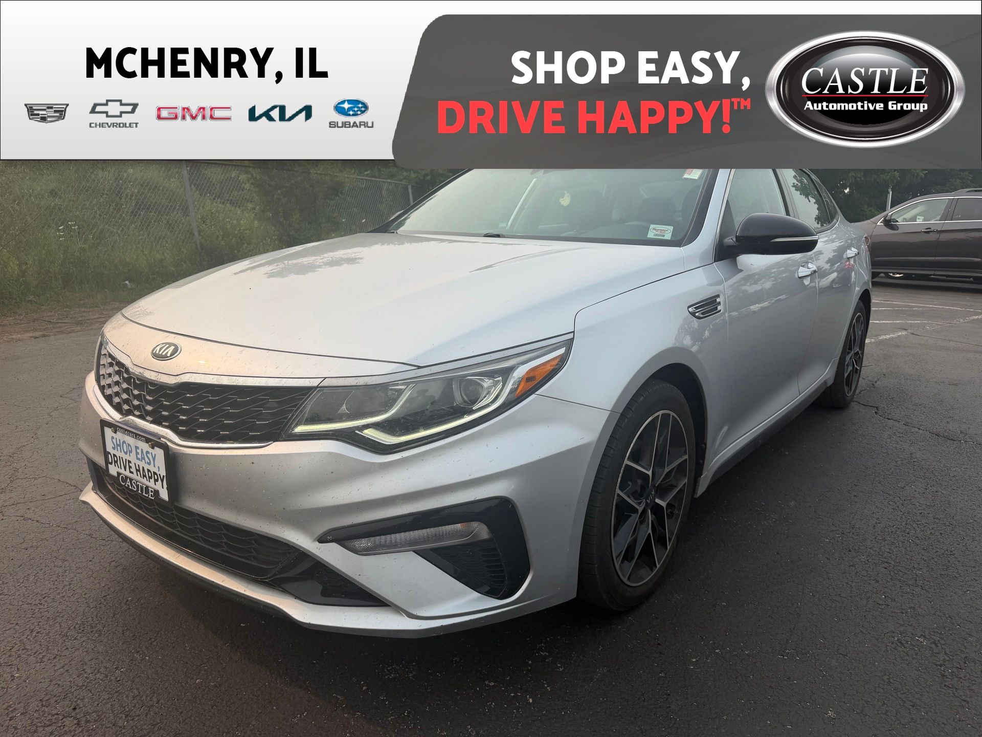 Sparkling Silver 2020 Kia Optima Sedan 6-Speed Automatic