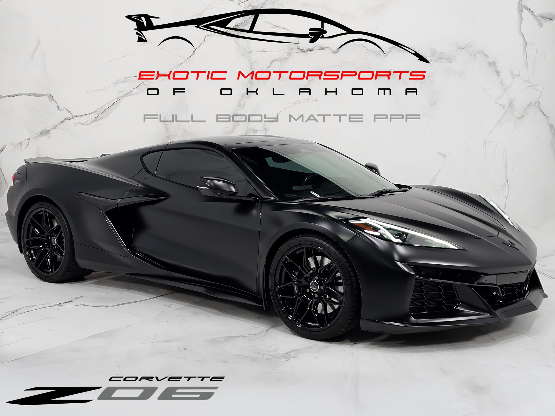 Black 2025 Chevrolet Corvette Z06 3LZ Coupe RWD Coupe Rear-Wheel Drive 8-Speed Dual Clutch