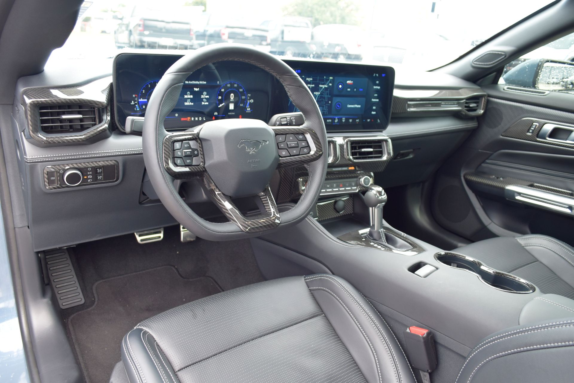 2025 Ford Mustang EcoBoost Premium Blue at Emmons Autoplex