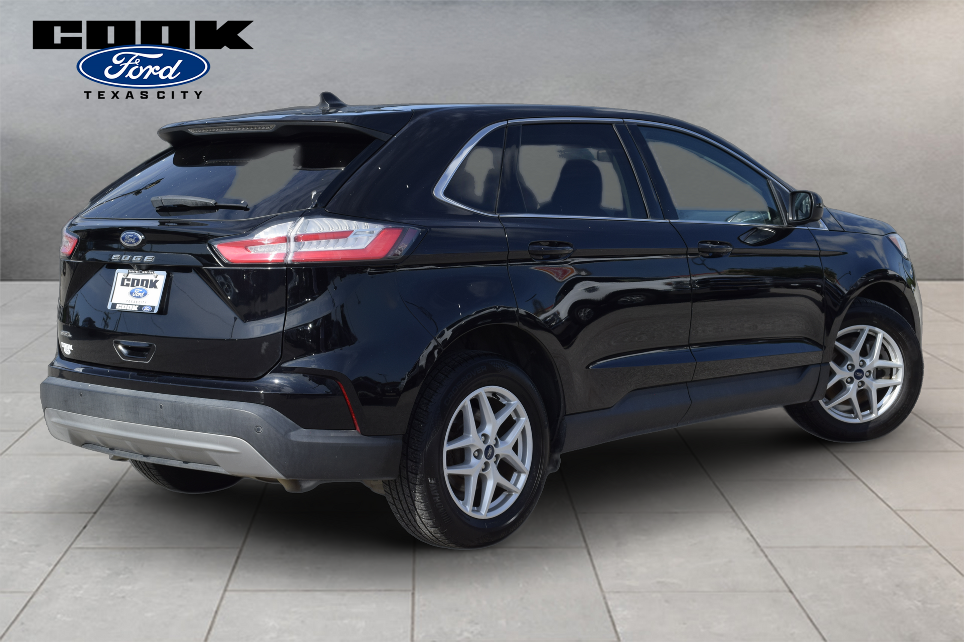 2021 Ford Edge SEL Black at Classic Elite Chevrolet Sugar Land