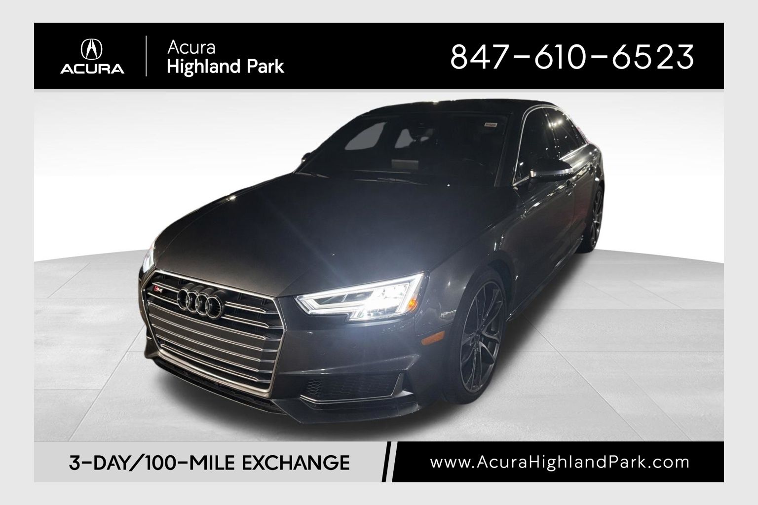 2018 Audi S4 3.0T quattro Premium Plus Sedan AWD