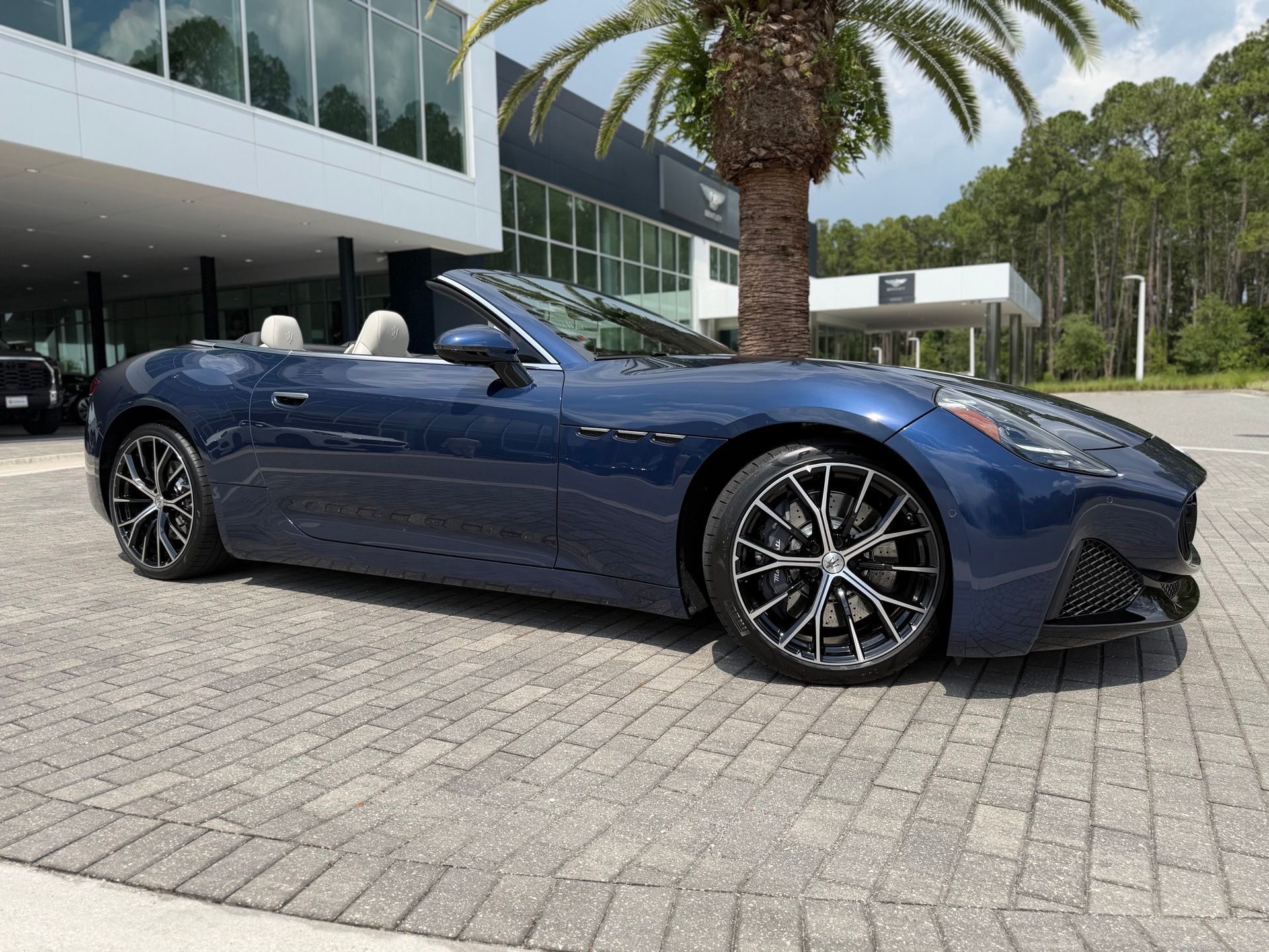 Blue 2026 Maserati GranCabrio AWD Convertible All-Wheel Drive 8-Speed Automatic