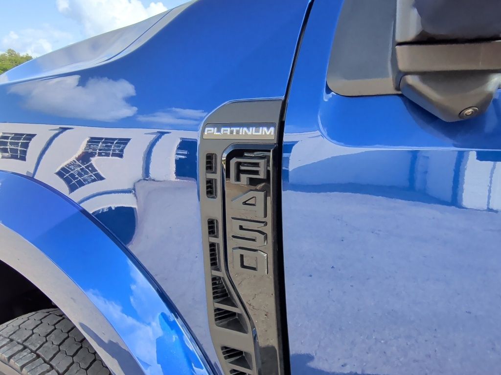 2026 Ford F-450SD Platinum Blue at Wharton Ford