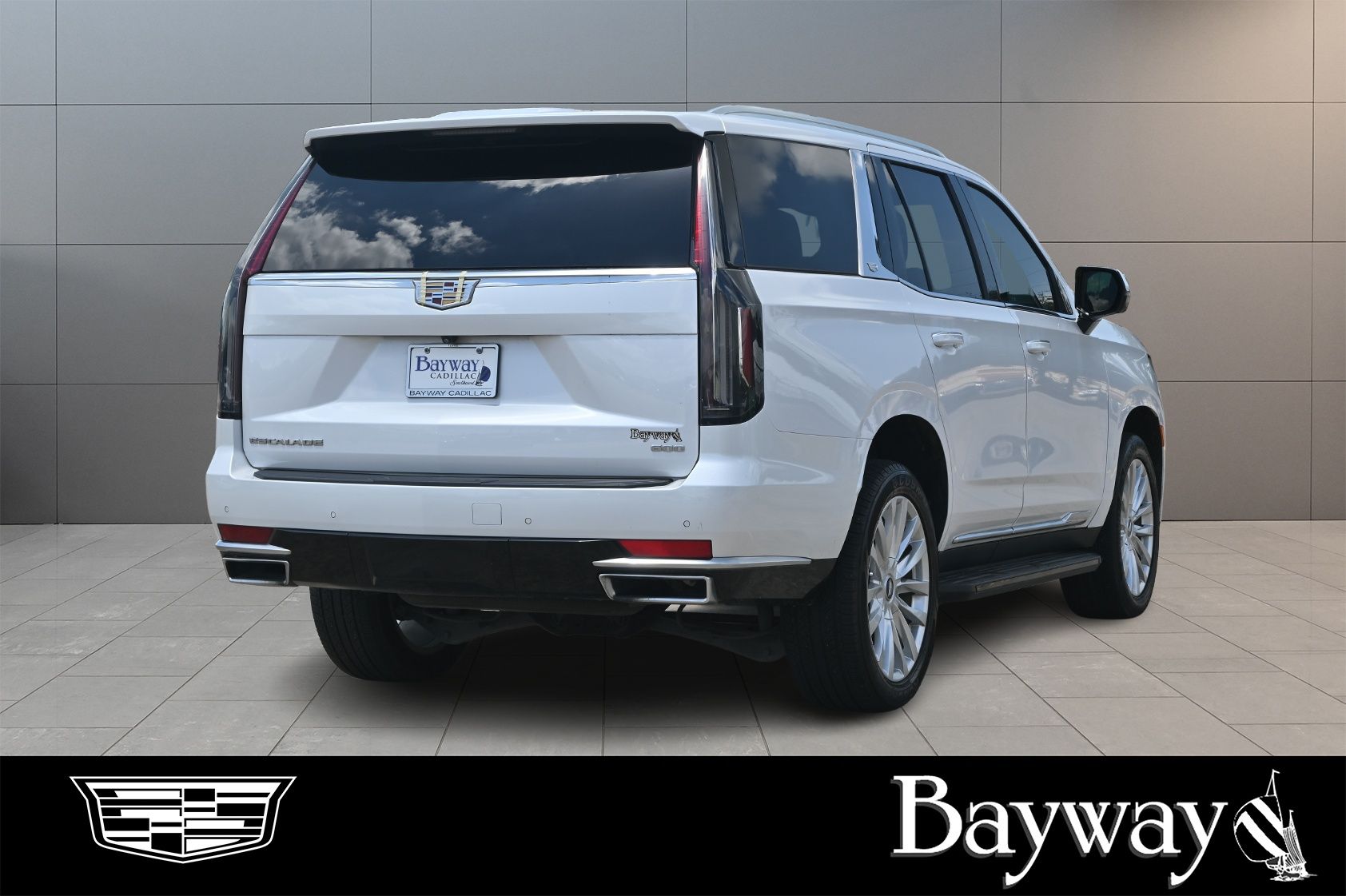 2023 Cadillac Escalade Luxury White at Bayway Cadillac of The Woodlands