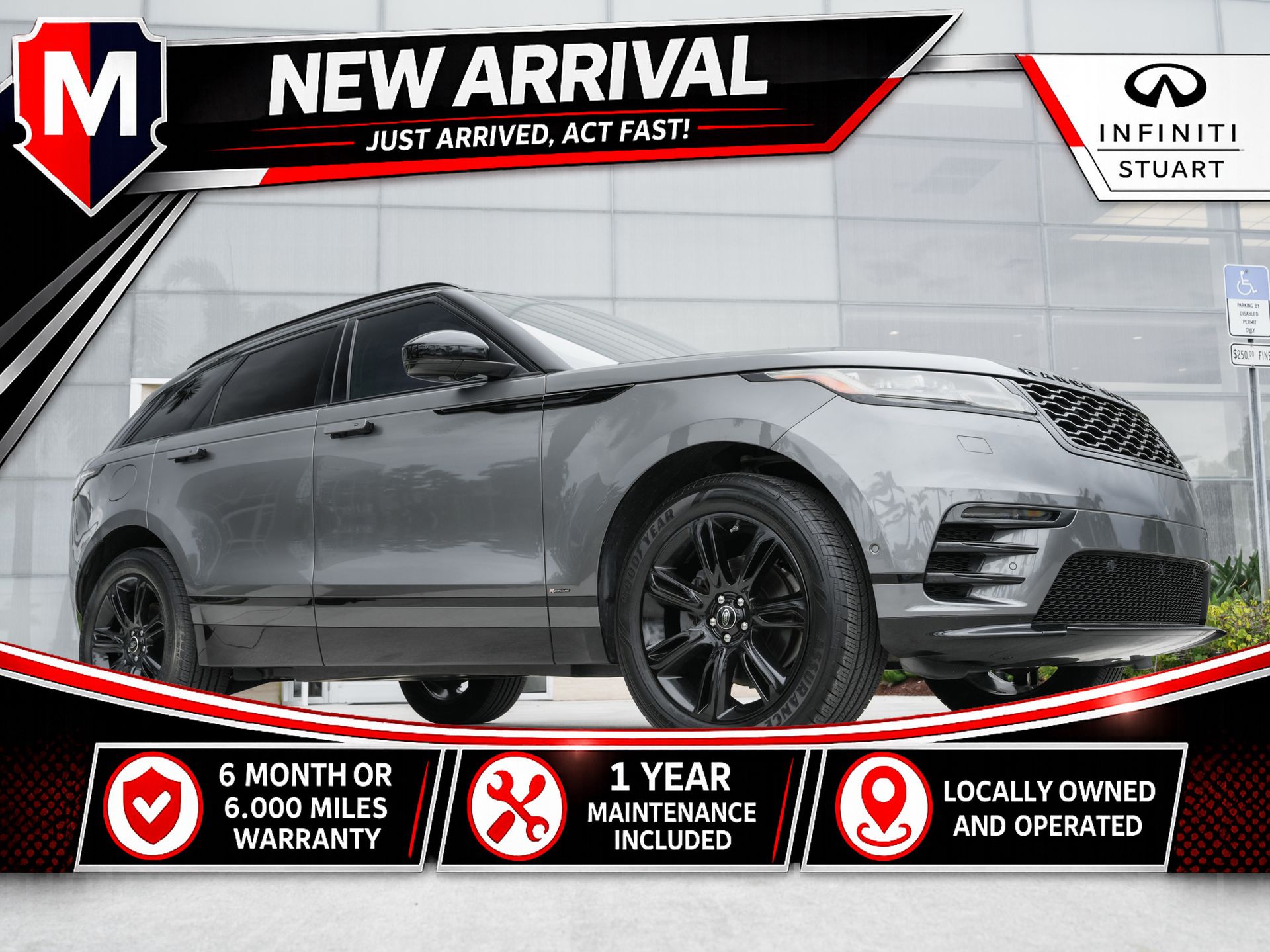 2019 Land Rover Range Rover Velar P250 R-Dynamic SE AWD