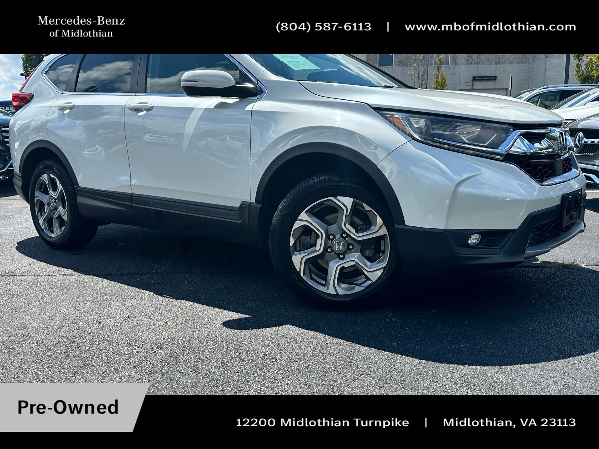 White Diamond Pearl 2017 Honda CR-V SUV / Crossover All-Wheel Drive Continuously Variable Transmission