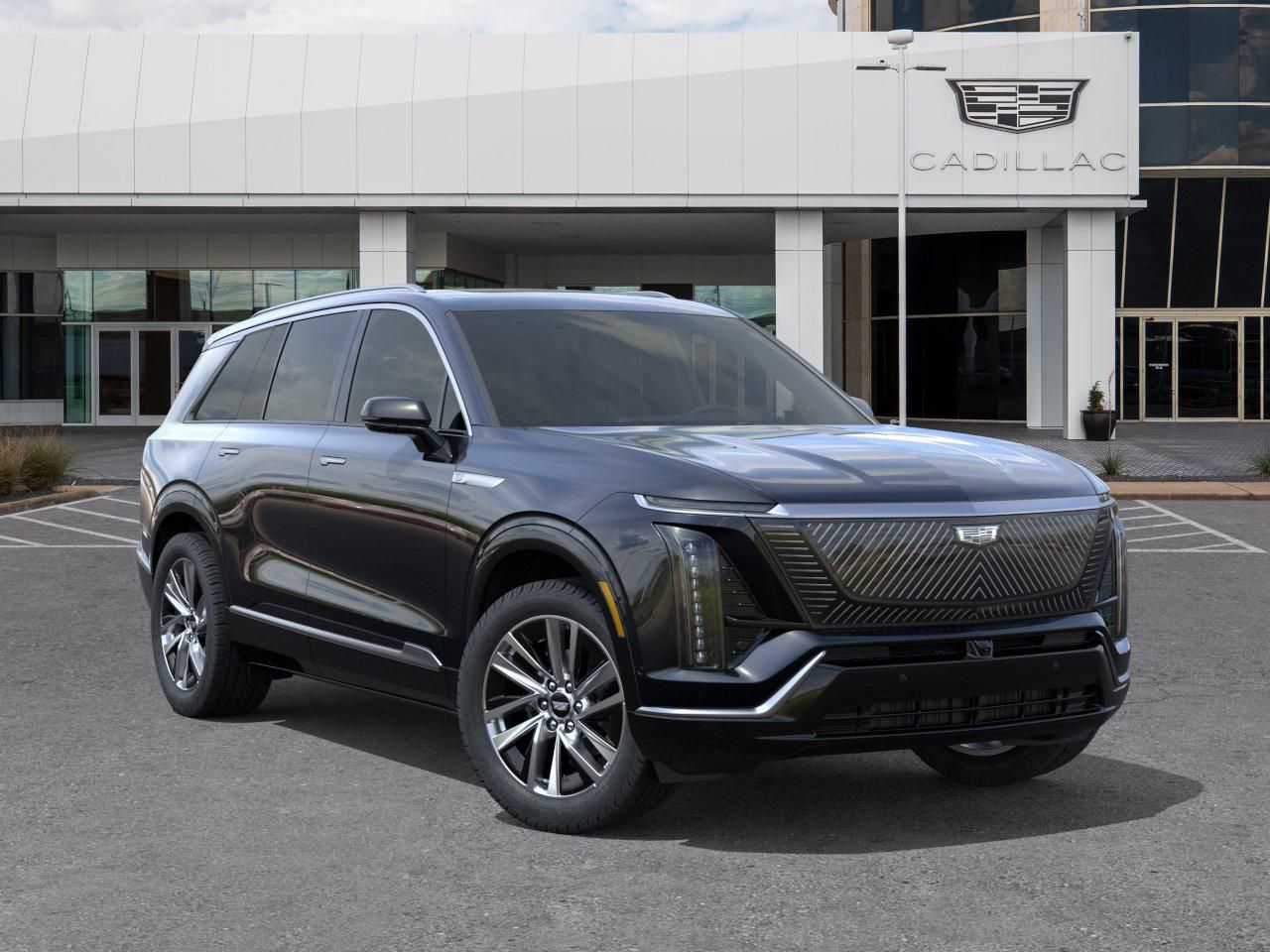 2027 Cadillac VISTIQ Luxury Black at Bayway Cadillac of The Woodlands