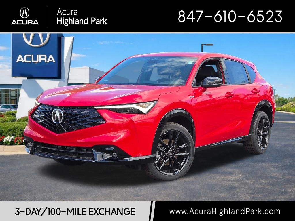 Milano Red 2026 Acura ADX SUV / Crossover All-Wheel Drive Continuously Variable Transmission