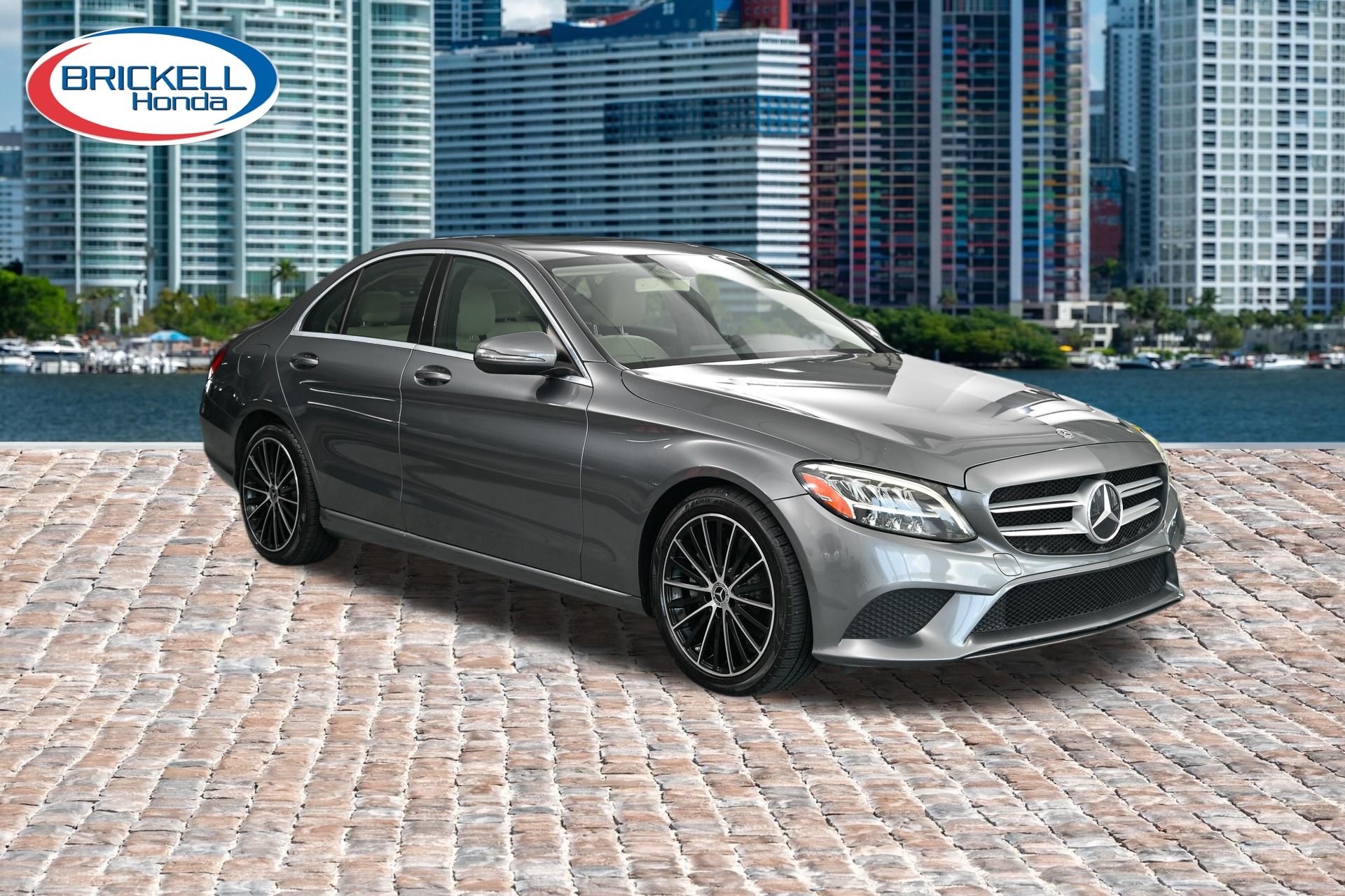 designo Graphite Gray Magno 2019 Mercedes-Benz C-Class Sedan Rear-Wheel Drive 9-Speed Automatic