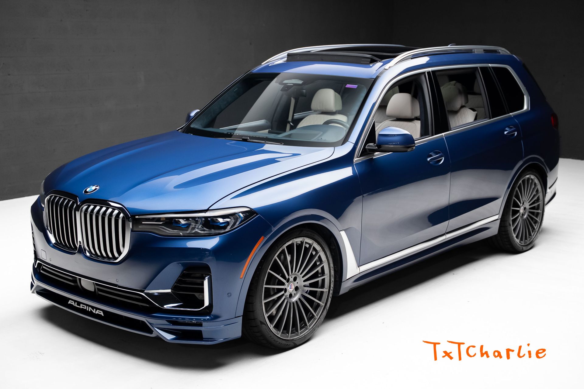 ALPINA Blue Metallic 2022 BMW X7 Alpina XB7 AWD SUV / Crossover All-Wheel Drive 8-Speed Automatic