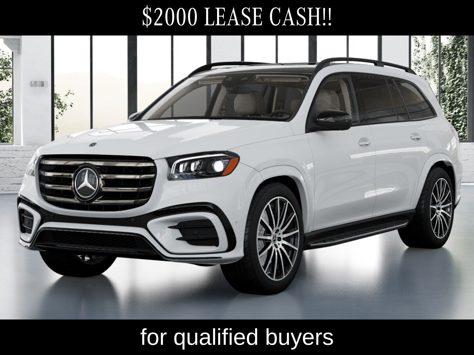 Polar White 2026 Mercedes-Benz GLS SUV / Crossover All-Wheel Drive 9-Speed Automatic