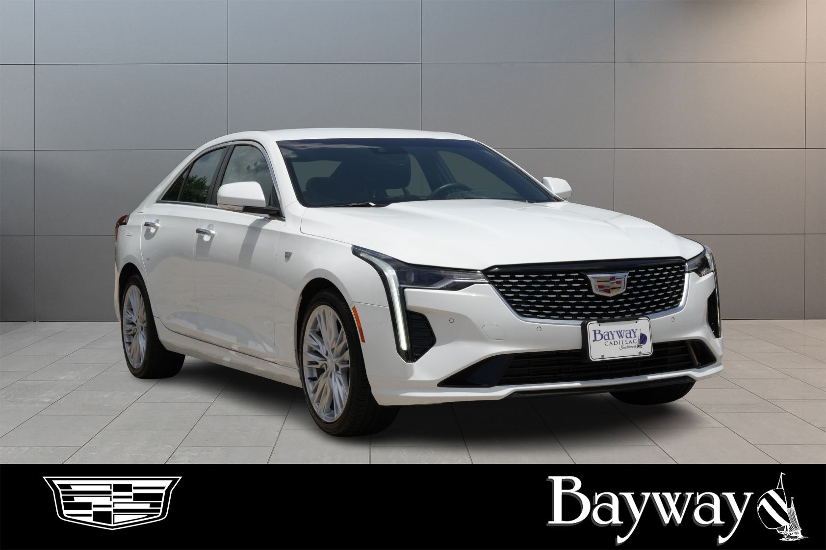 2026 Cadillac CT4 Premium Luxury White at Classic Elite Chevrolet Sugar Land