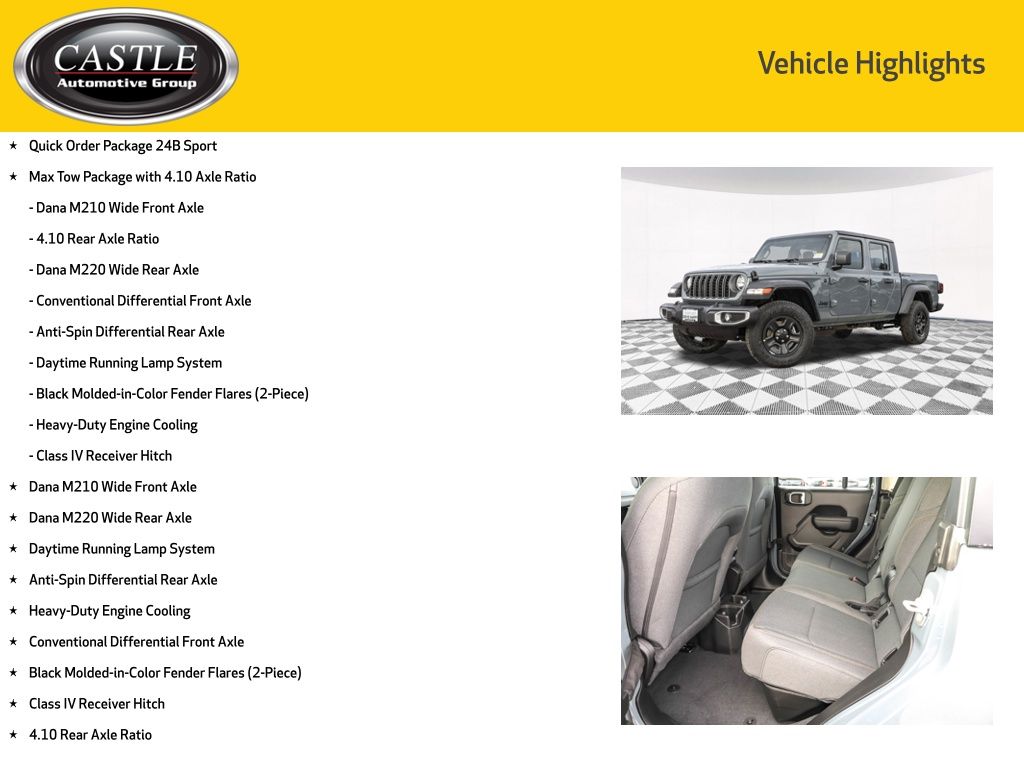 2026 JEEP GLADIATOR - Image 3