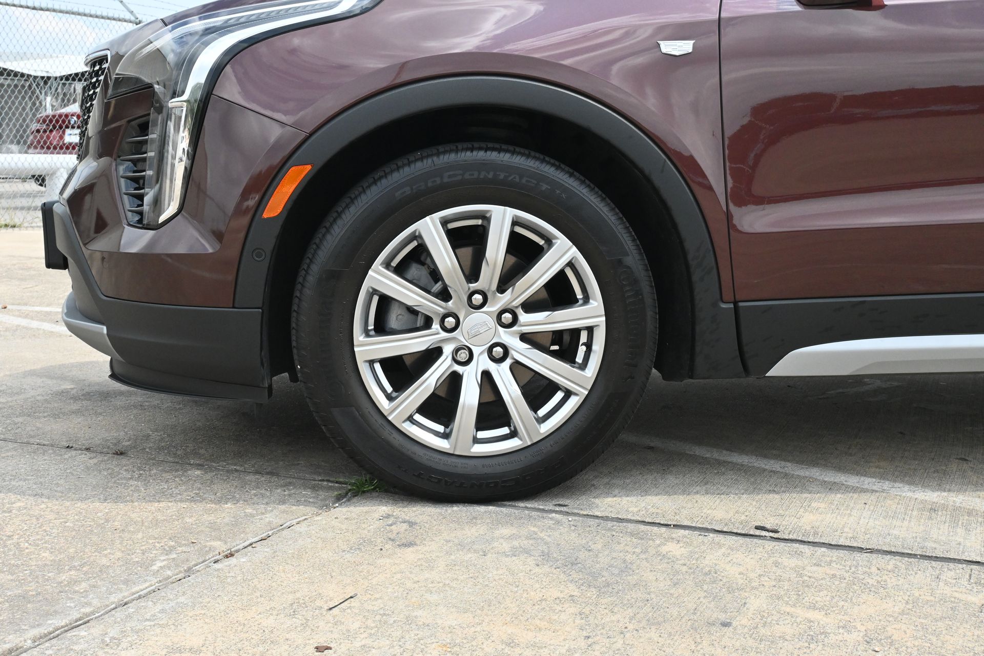2022 Cadillac XT4 Premium Luxury Red at Classic Chevrolet Galveston