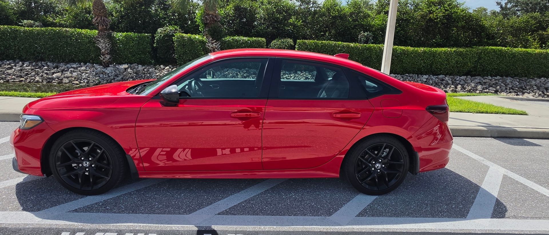 Certified Used 2025 Red Honda Sport image 8