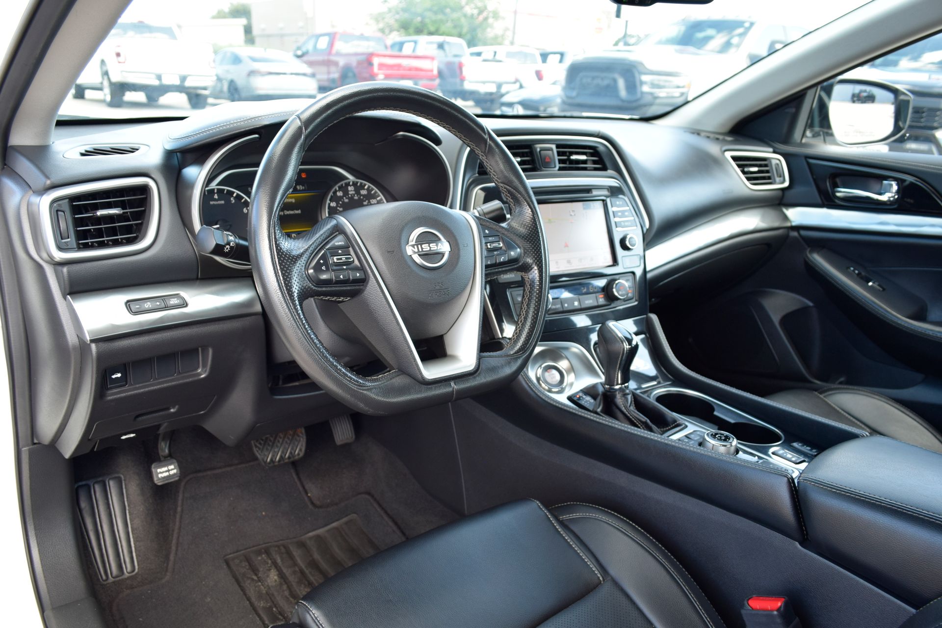 2023 Nissan Maxima SV White at AutoSavvy Houston Southwest
