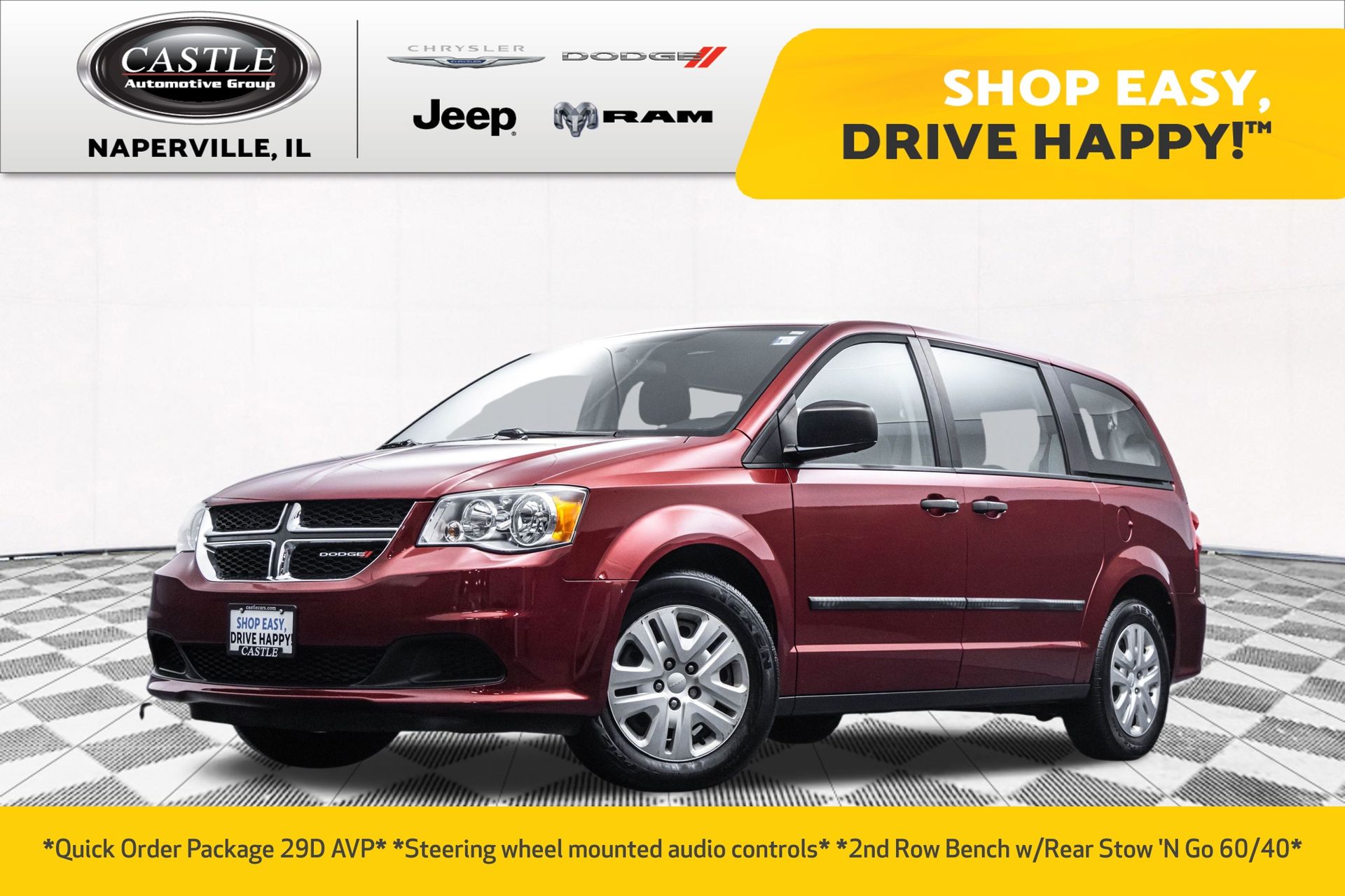 2016 Dodge Grand Caravan American Value Package FWD