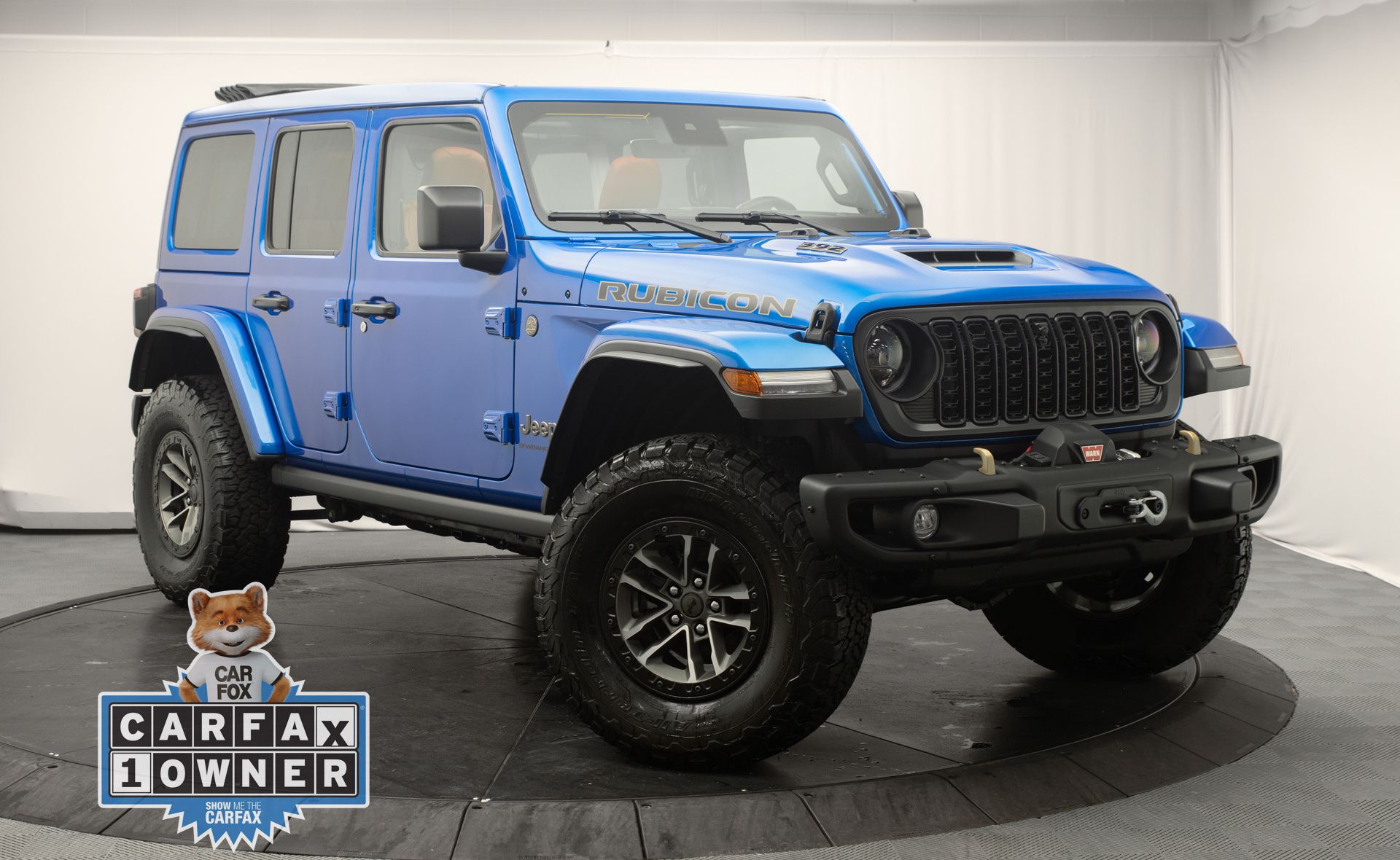 Hydro Blue Pearl Coat 2024 Jeep Wrangler Rubicon 392 4-Door 4WD SUV / Crossover Four-Wheel Drive 8-Speed Automatic