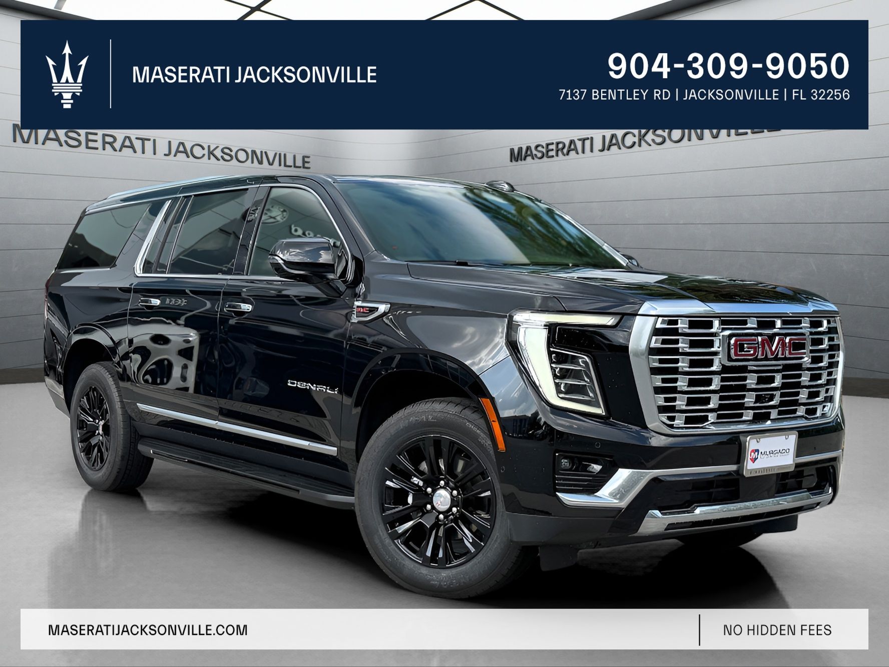 Onyx Black 2025 GMC Yukon XL SUV / Crossover Four-Wheel Drive 