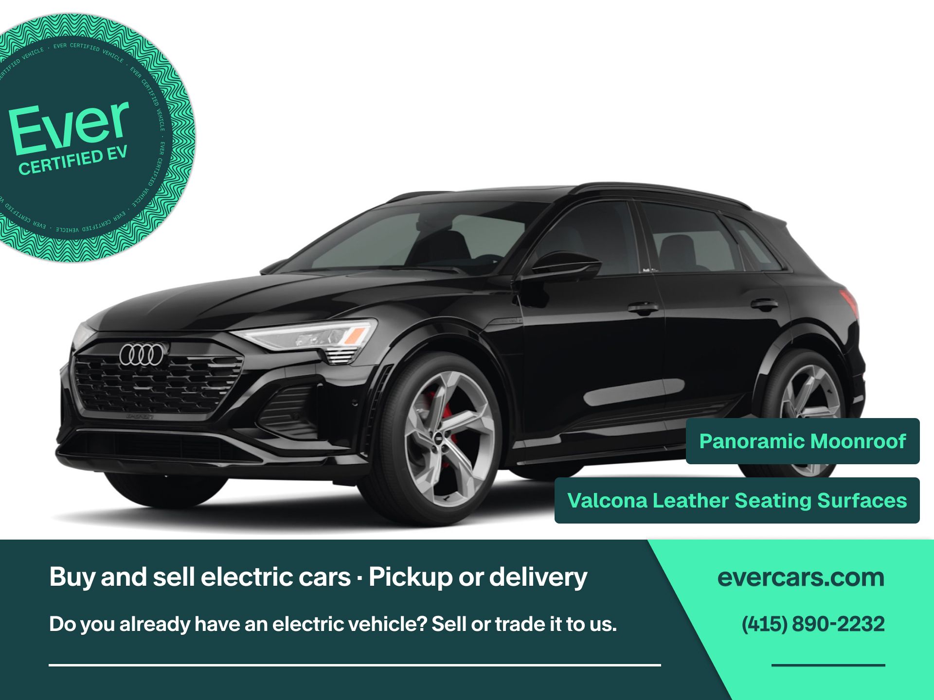 Daytona Gray Pearl 2024 Audi SQ8 e-tron SUV / Crossover All-Wheel Drive Automatic