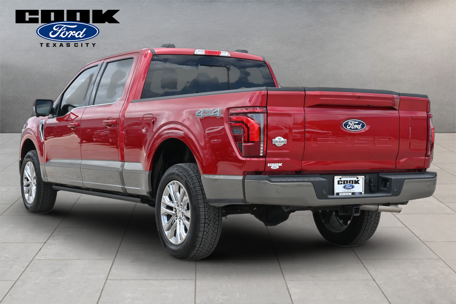 2025 Ford F-150 King Ranch Red at Classic Elite Chevrolet Hwy 6