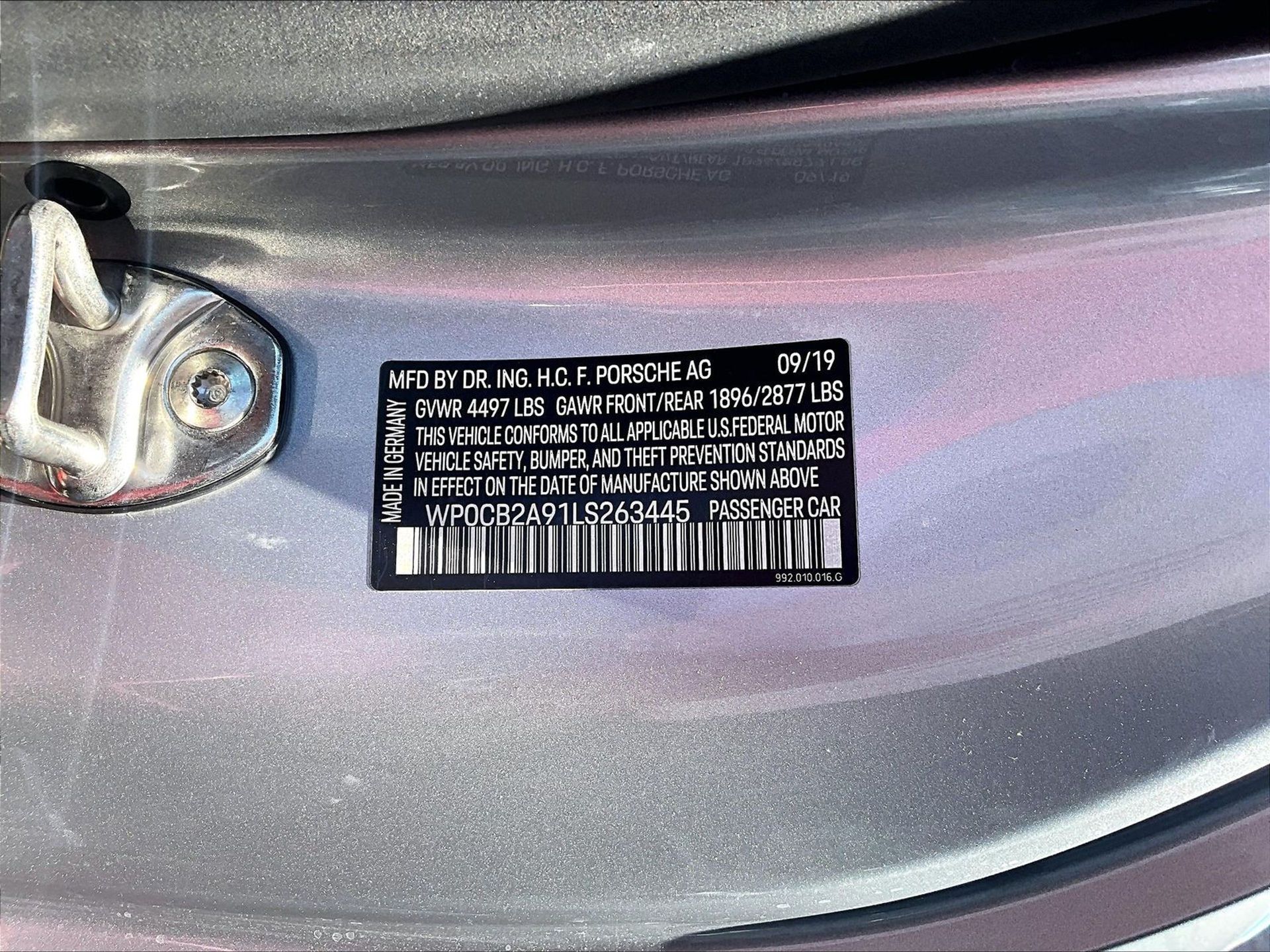 2020 911 Carrera S picture #25