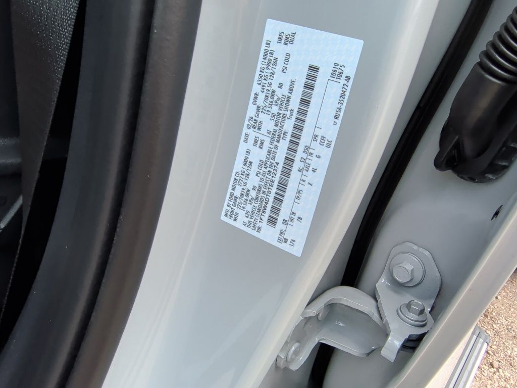 2026 Ford F-450SD Platinum White at Wharton Ford