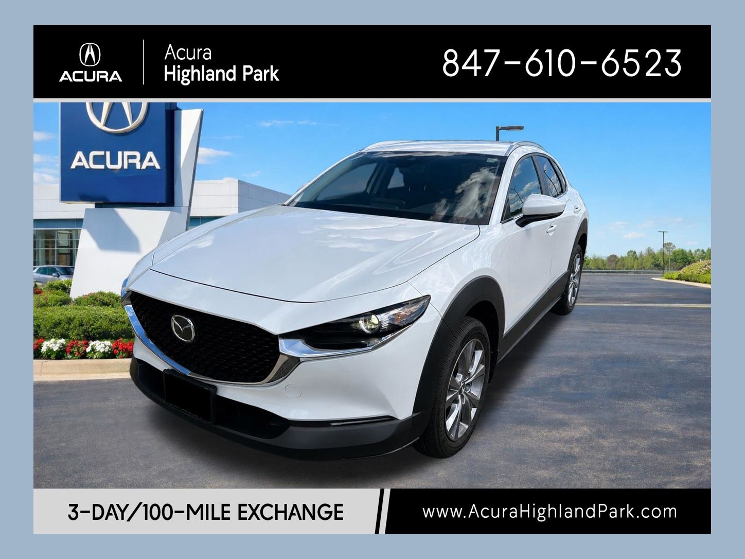 Snowflake White Pearl Mica 2023 Mazda CX-30 2.5 S Preferred AWD SUV / Crossover All-Wheel Drive 6-Speed Automatic