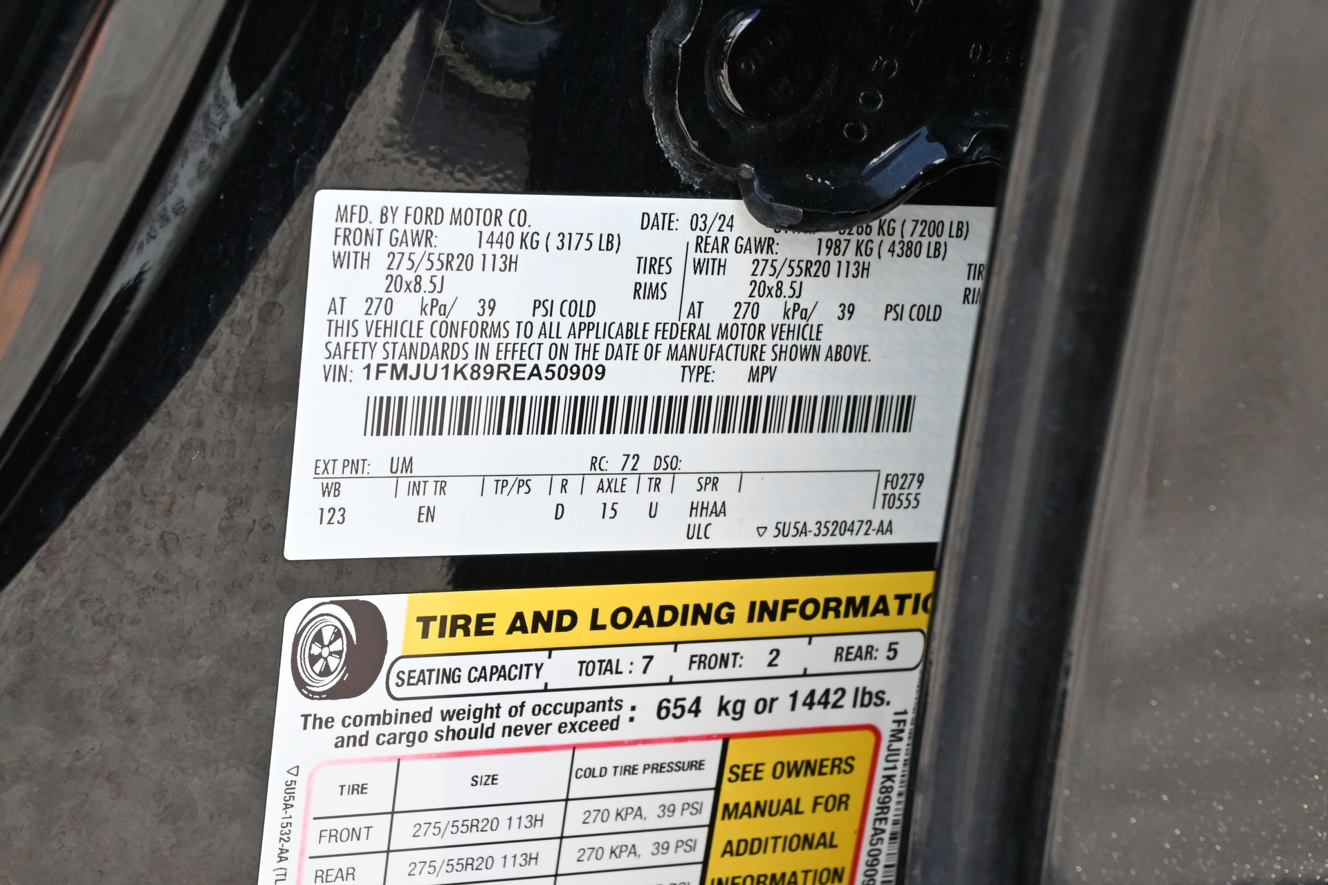 2024 Ford Expedition Limited Black at DeMontrond Mazda