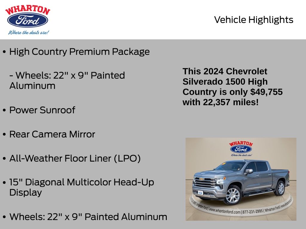 2024 Chevrolet Silverado 1500 High Country - 10