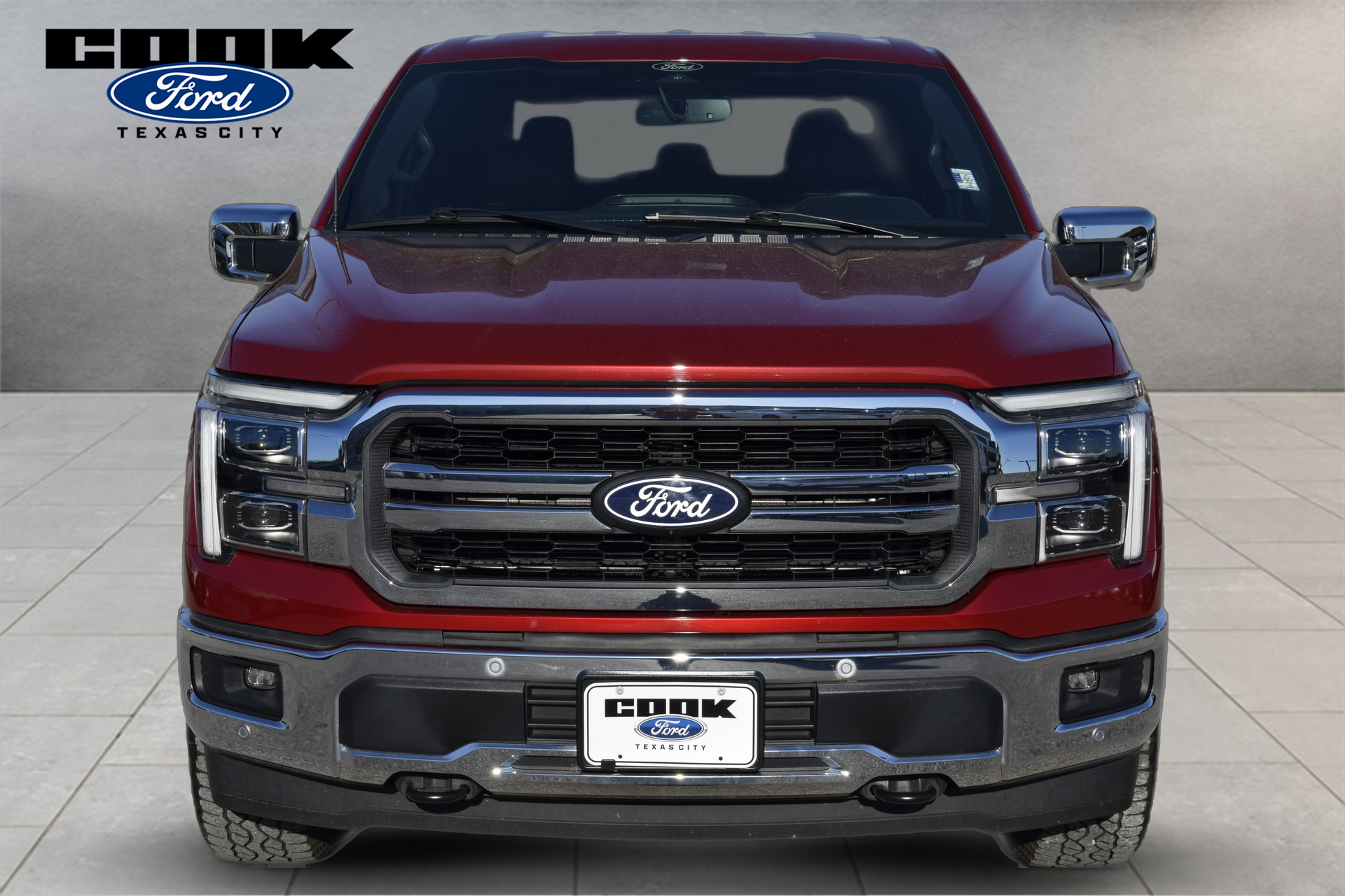 2025 Ford F-150 Lariat Red at Legacy Ford
