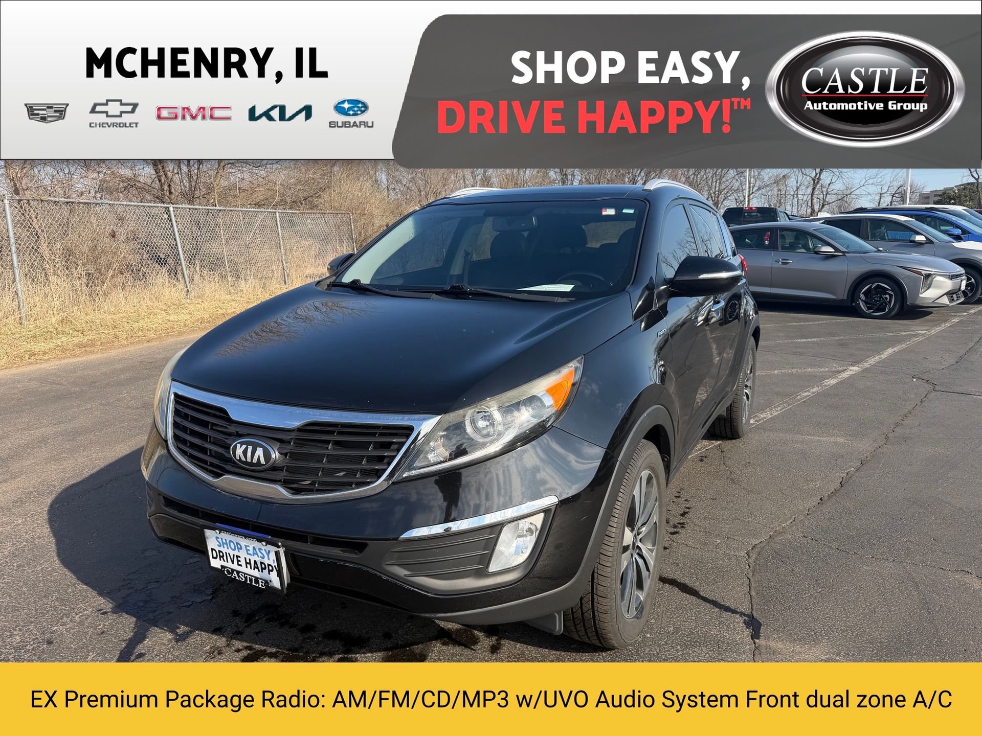 Black Cherry 2013 Kia Sportage EX AWD SUV / Crossover All-Wheel Drive 6-Speed Automatic