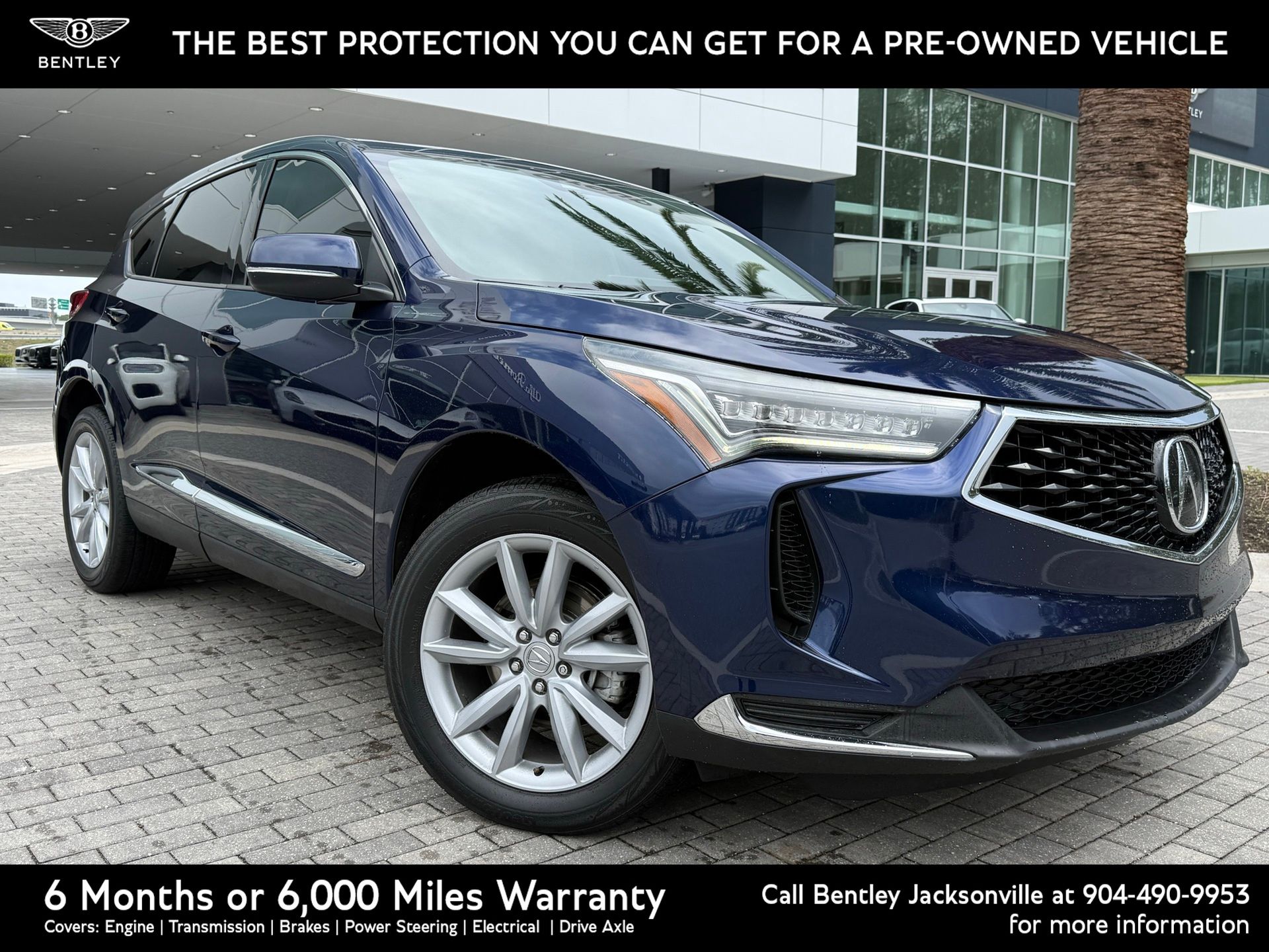 Fathom Blue Pearl 2022 Acura RDX FWD SUV / Crossover Front-Wheel Drive Automatic