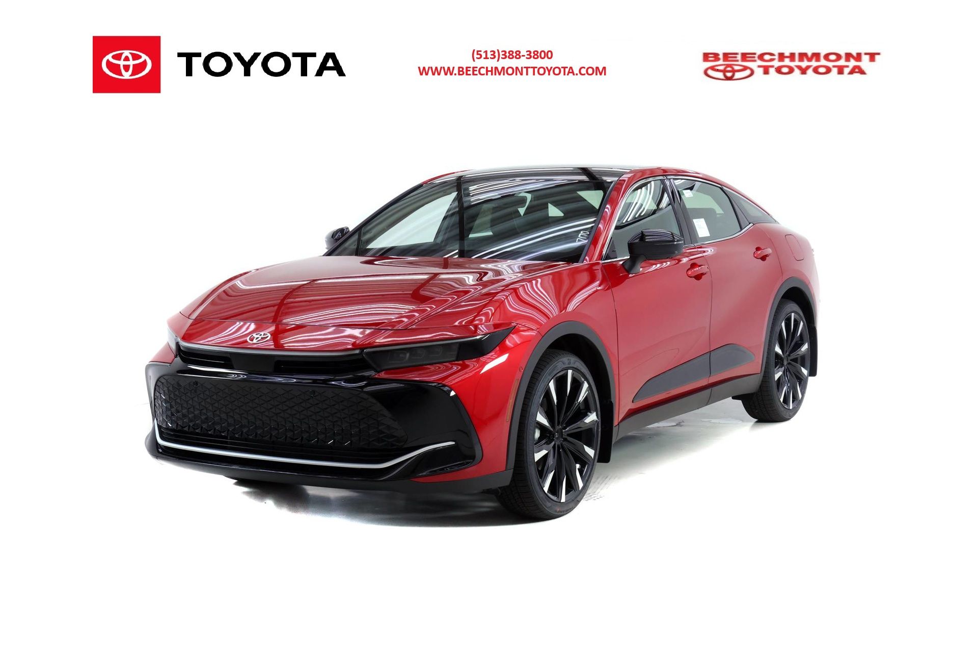Red 2026 Toyota Crown Sedan All-Wheel Drive 6-Speed Automatic